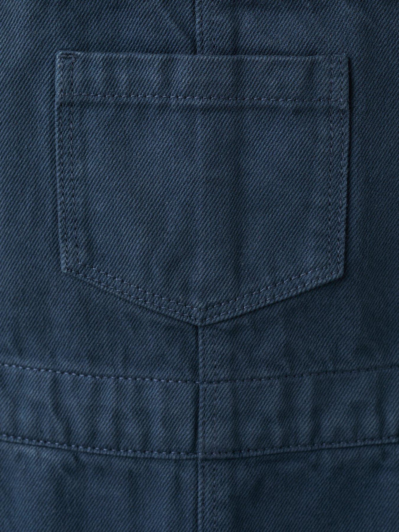 Image 3 of 4 of Mango Younger Boys Dungarees - Navy