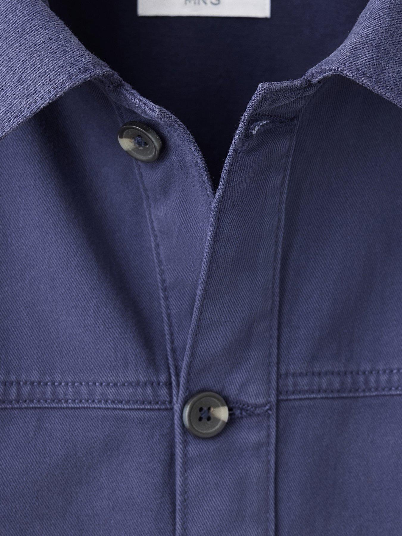 Image 3 of 4 of Mango Boys Heritage Jacket - Navy