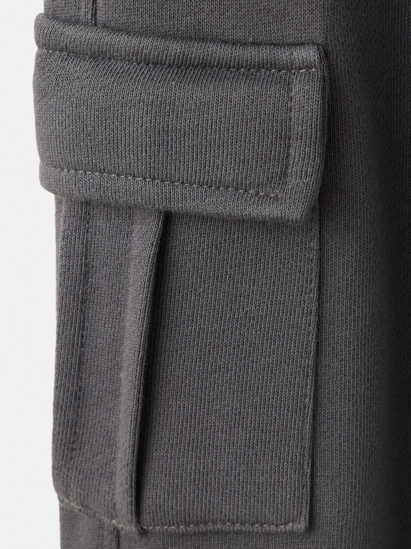 Image 3 of 4 of Mango Younger Boys Cargo Joggers - Dark Grey