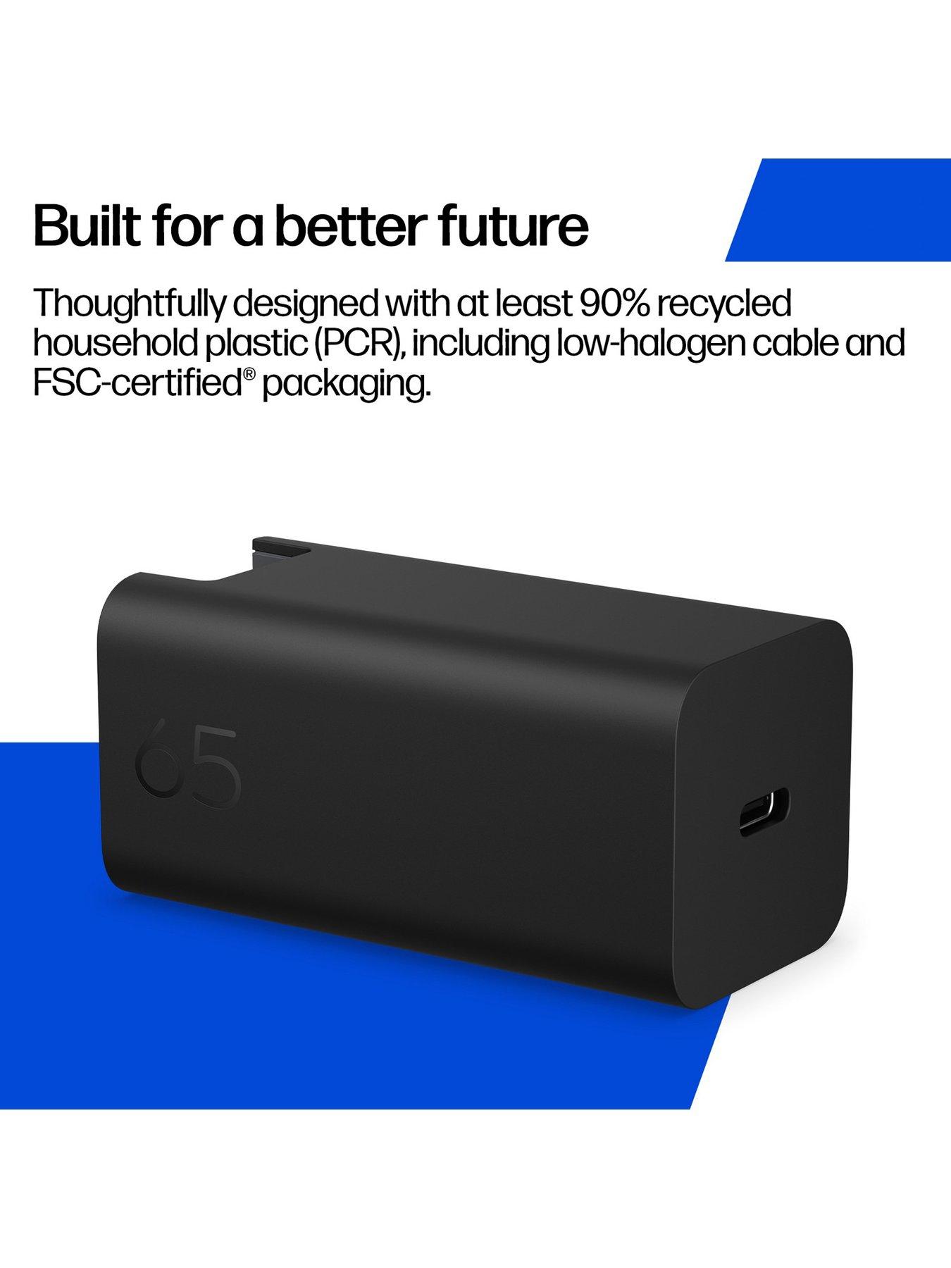 Image 5 of 7 of HP 65W GaN Wall Charger