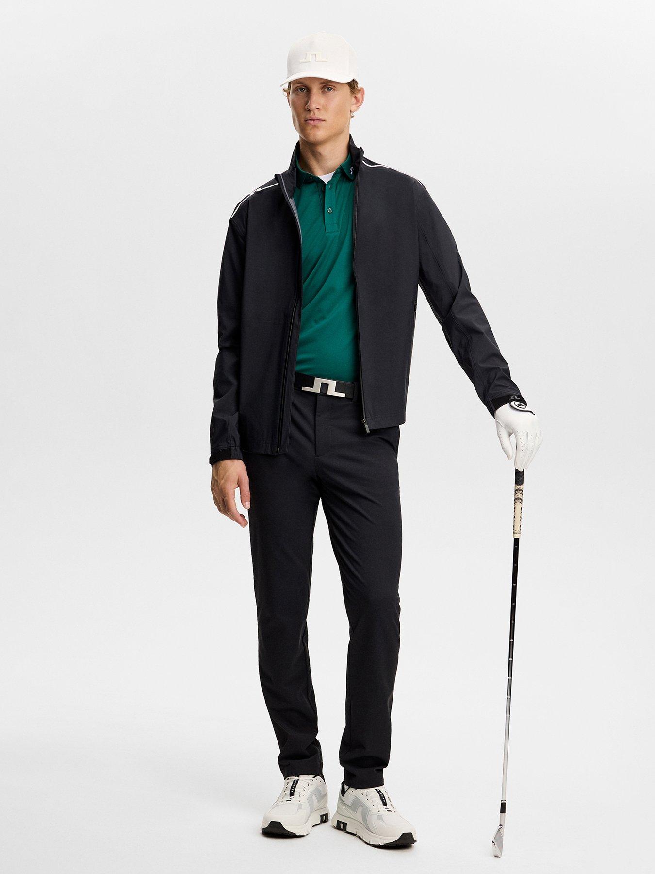 Image 3 of 5 of J LINDEBERG Mens Golf Tour Tech Polo - Green