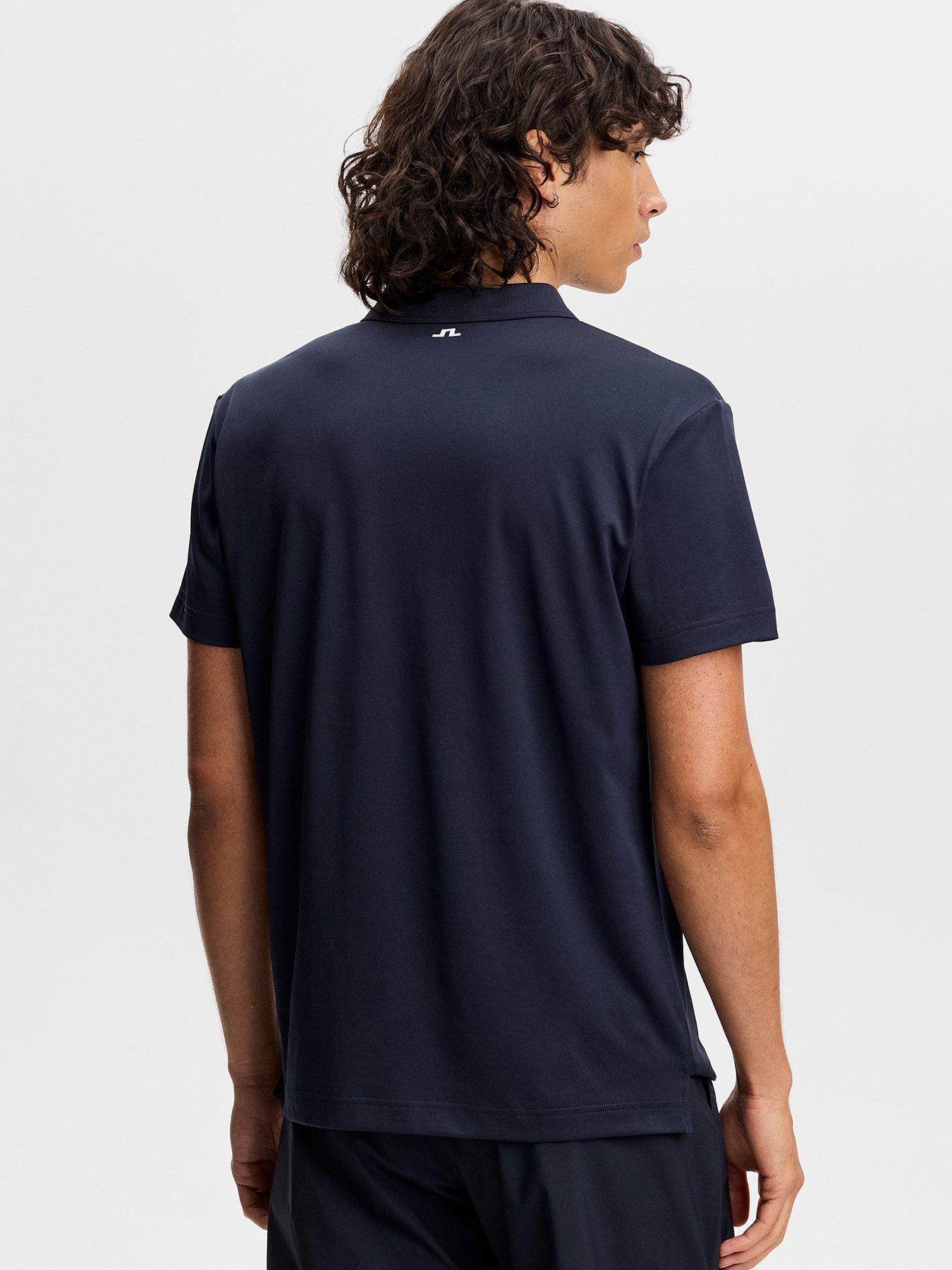 Image 2 of 5 of J LINDEBERG Mens Golf Lionel Polo - Navy