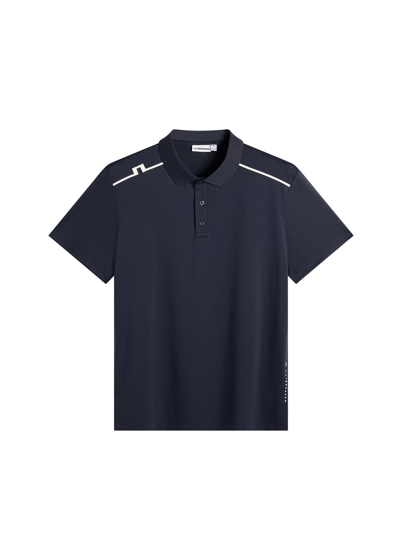 Image 5 of 5 of J LINDEBERG Mens Golf Lionel Polo - Navy