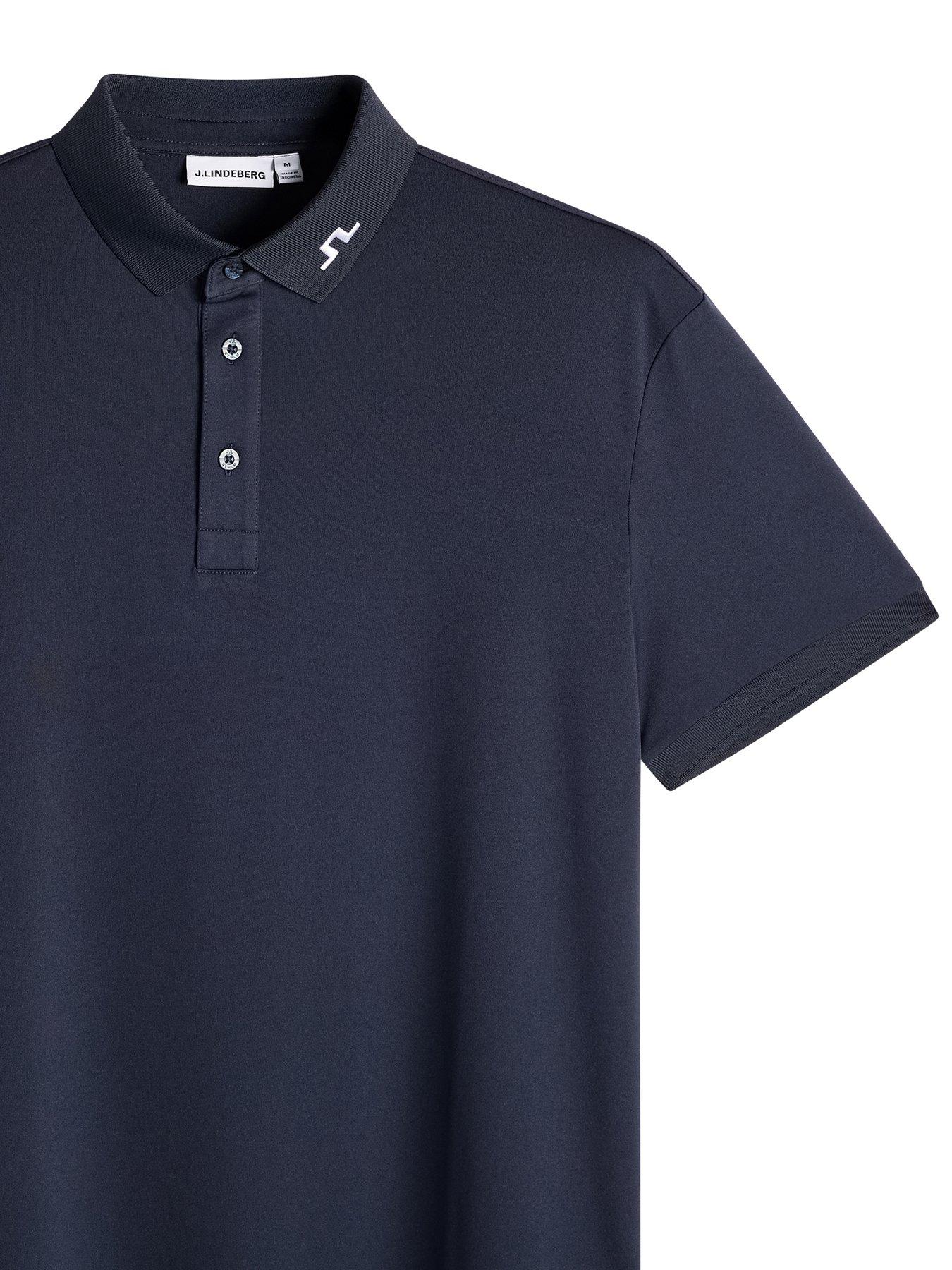 Image 6 of 6 of J LINDEBERG Mens Golf KV Polo - Navy