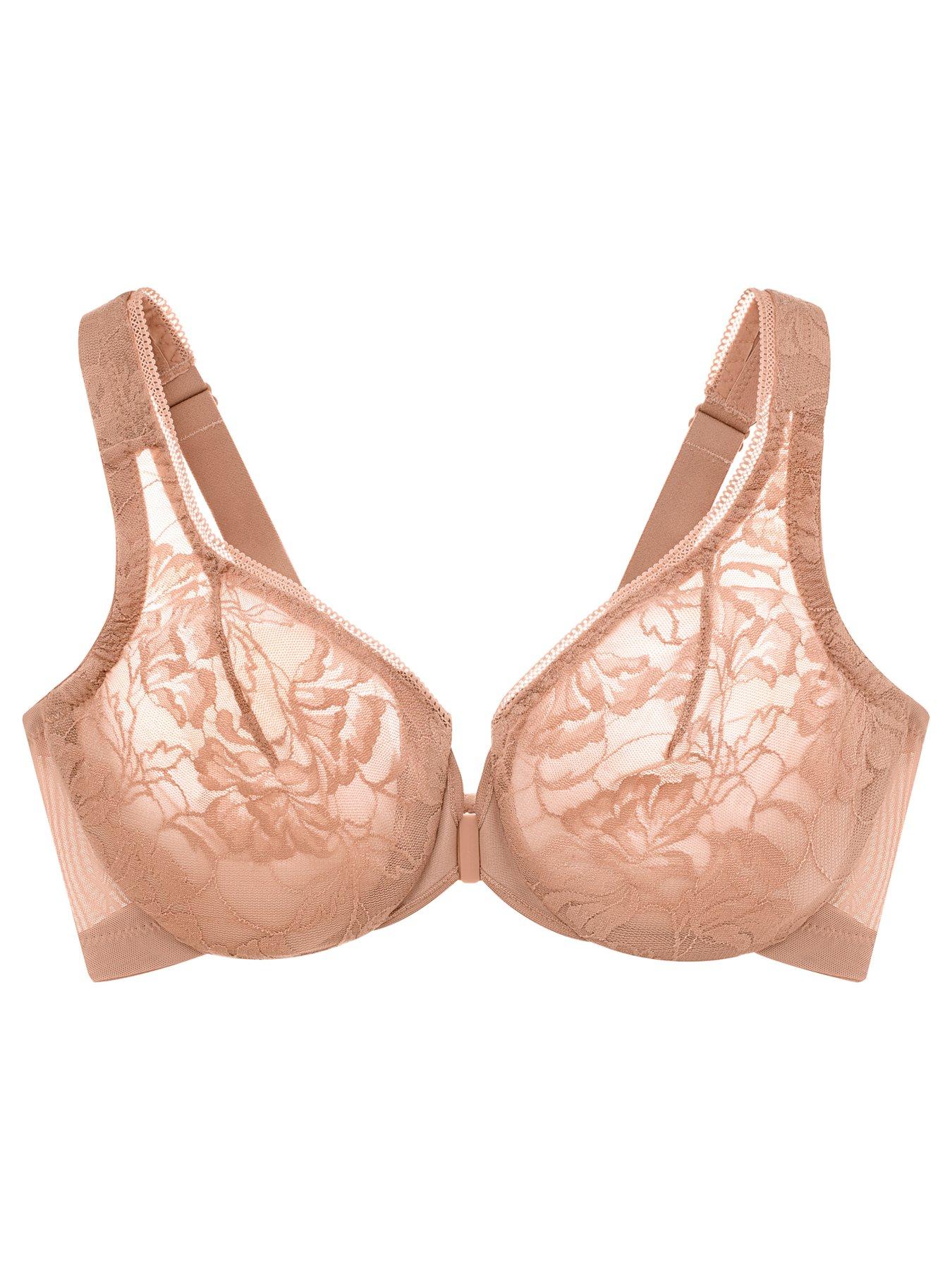 Image 4 of 6 of Glamorise Glamorise 9246 Wonder Wire Bra - Cappuccino