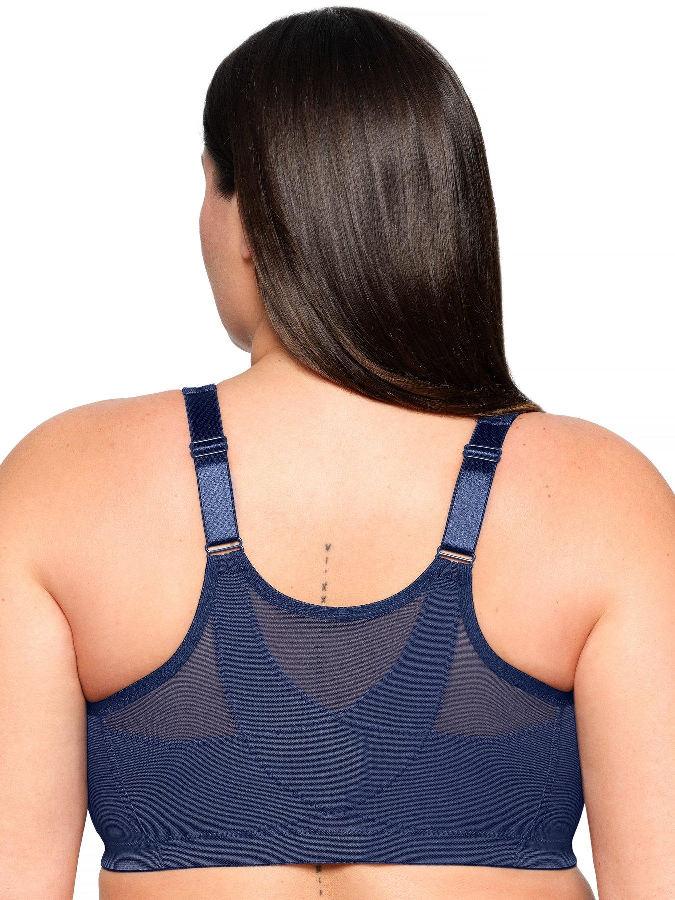 Image 2 of 6 of Glamorise Glamorise 1265 Magic Lift Bra - Blue