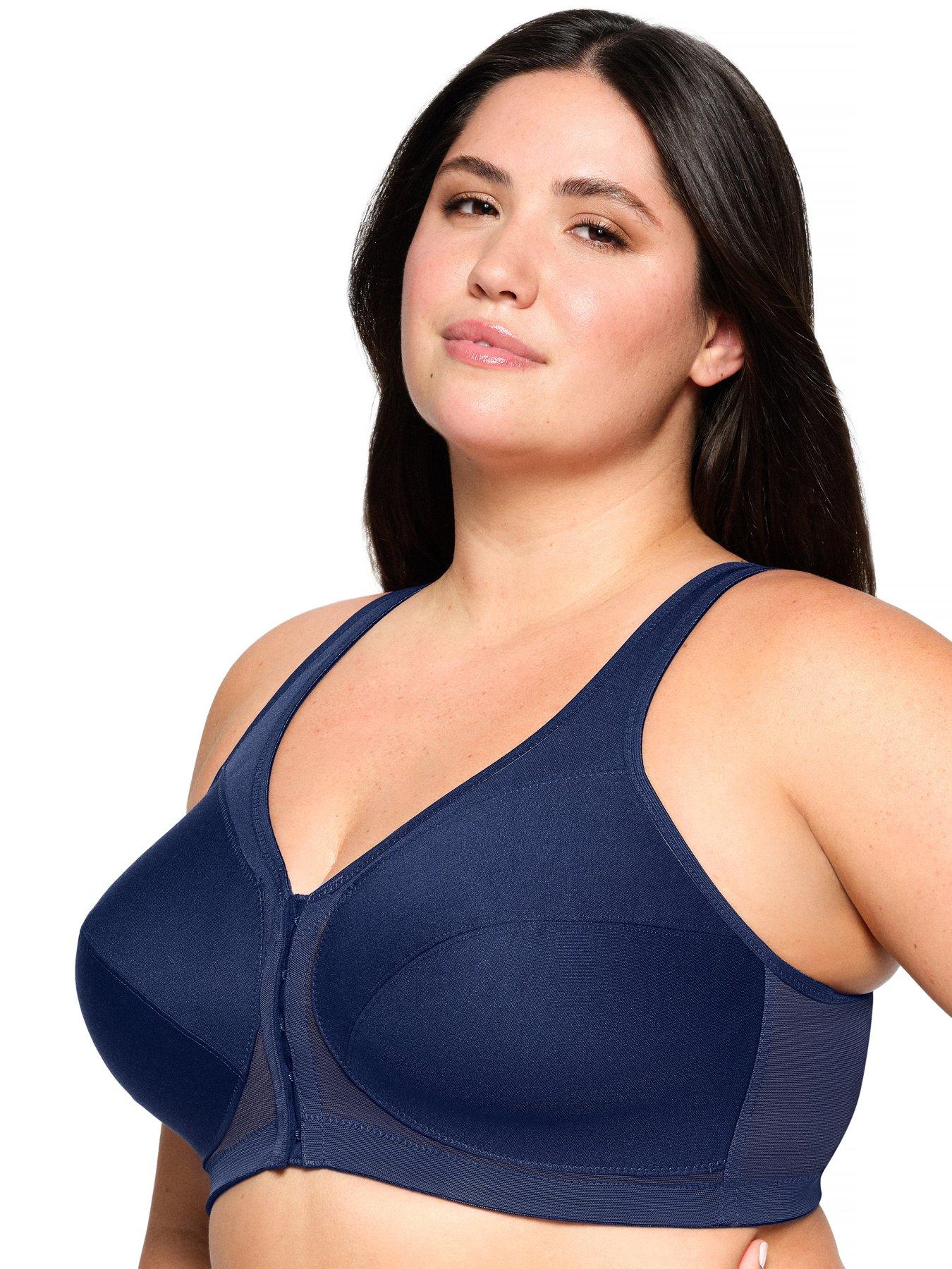 Image 3 of 6 of Glamorise Glamorise 1265 Magic Lift Bra - Blue