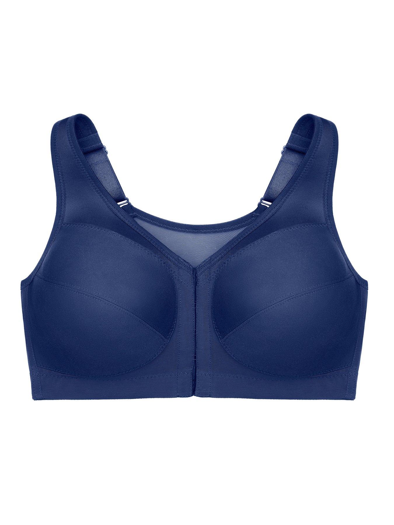 Image 4 of 6 of Glamorise Glamorise 1265 Magic Lift Bra - Blue