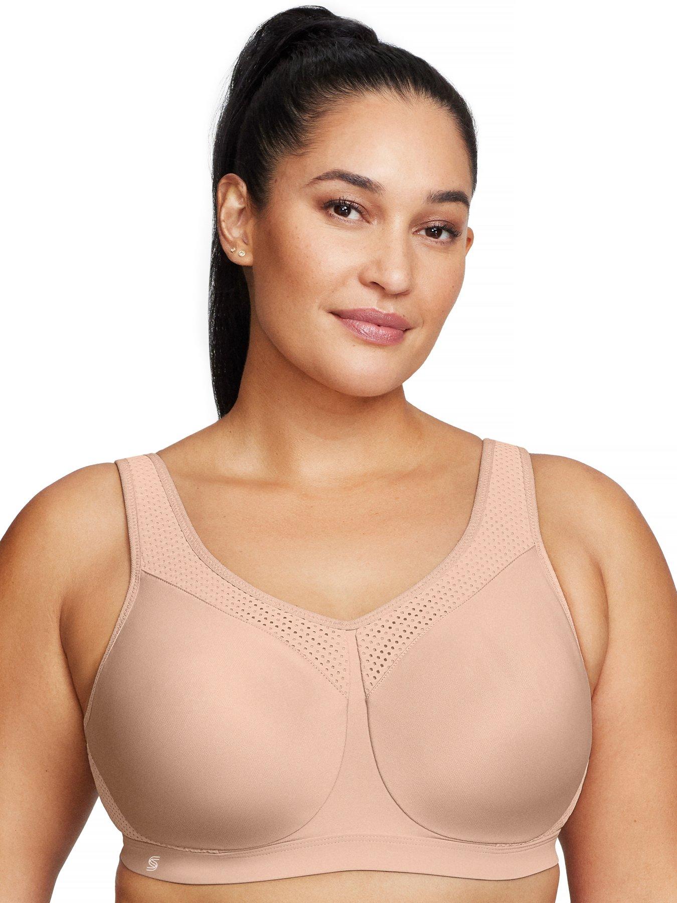 Glamorise Glamorise 9066 Sport Bra - Cafe