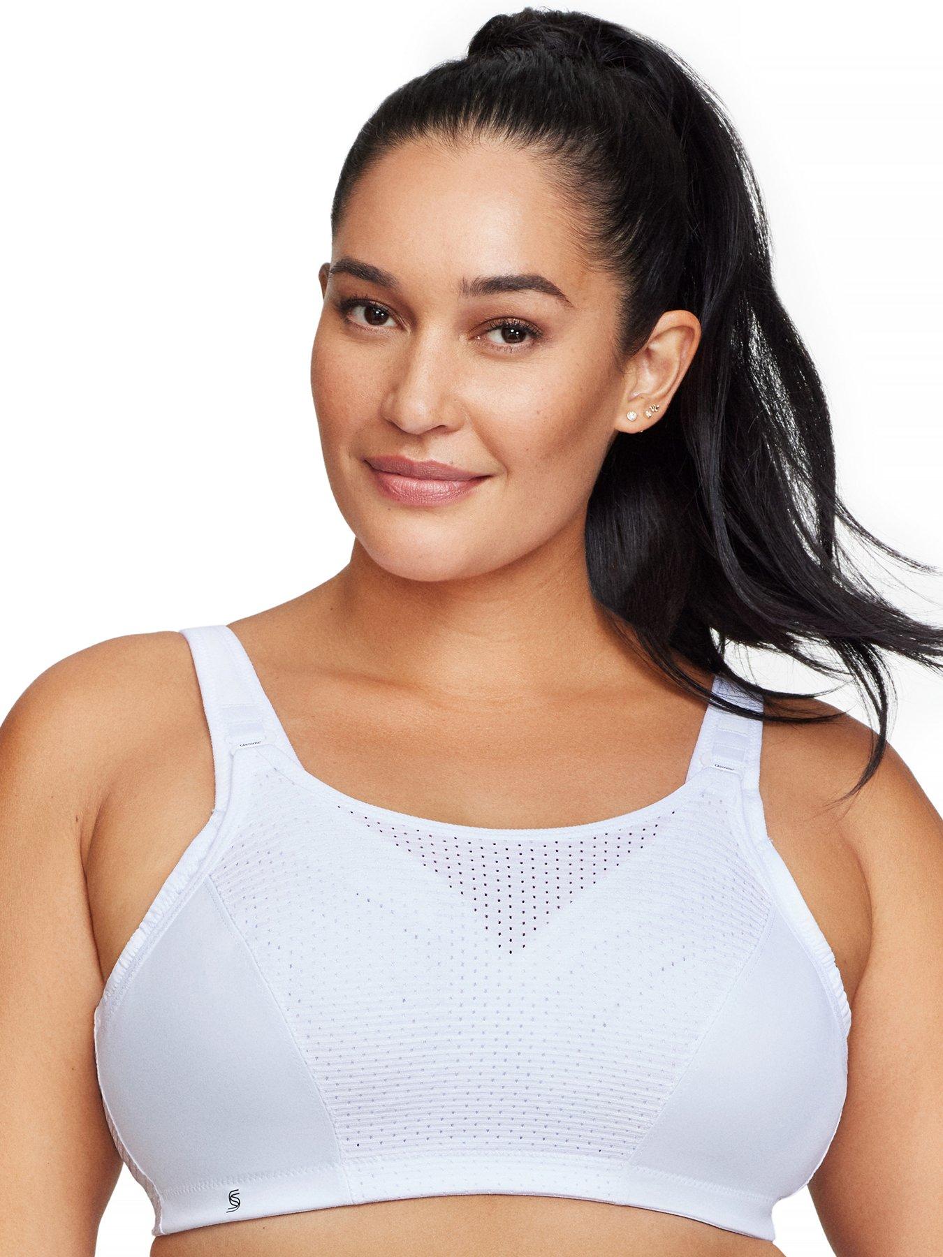 Glamorise 1166 Sport Bra - White