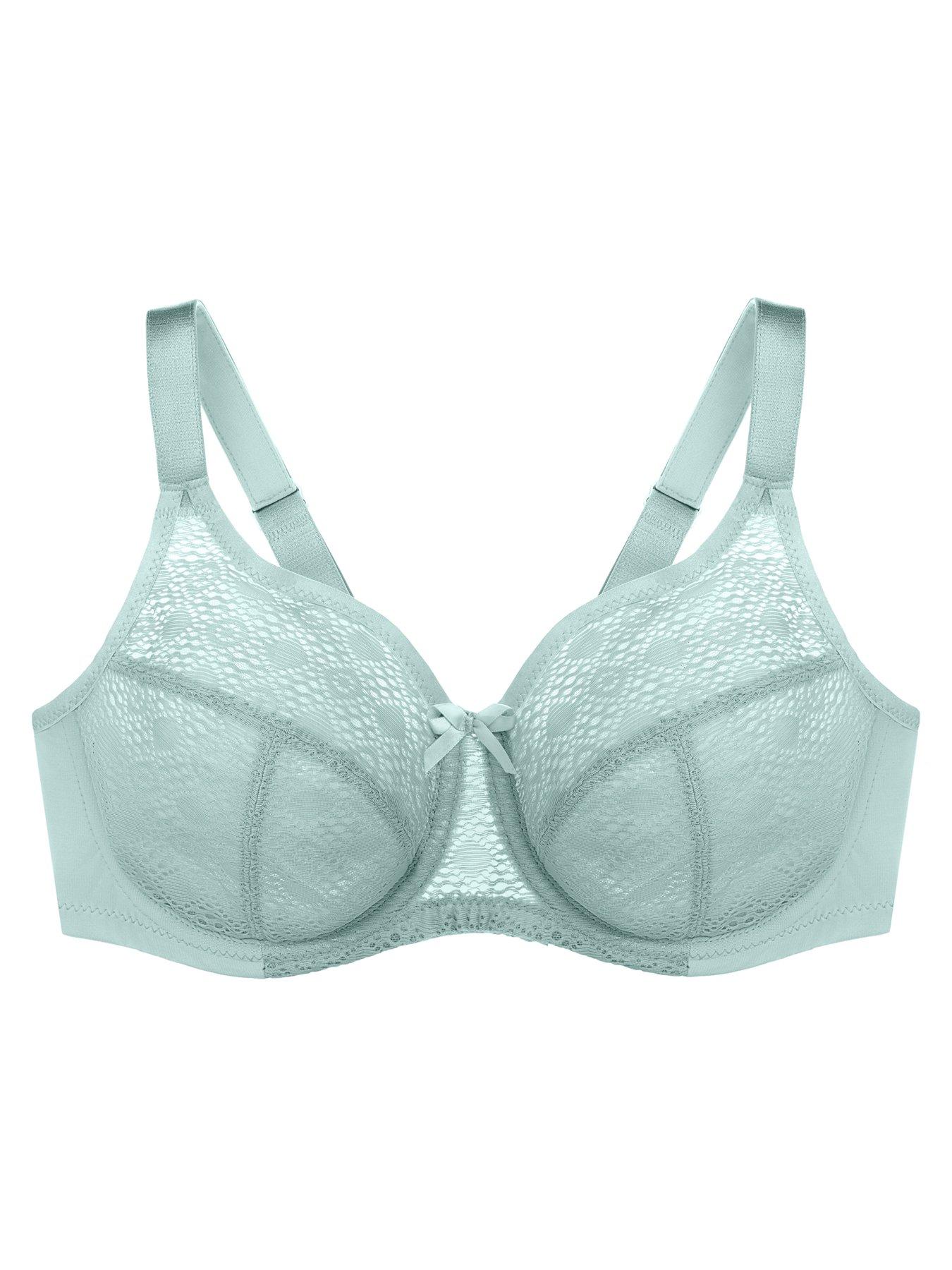 Image 4 of 6 of Glamorise Glamorise 9855 Wonder Wire Bra (second Sizes) - Jade