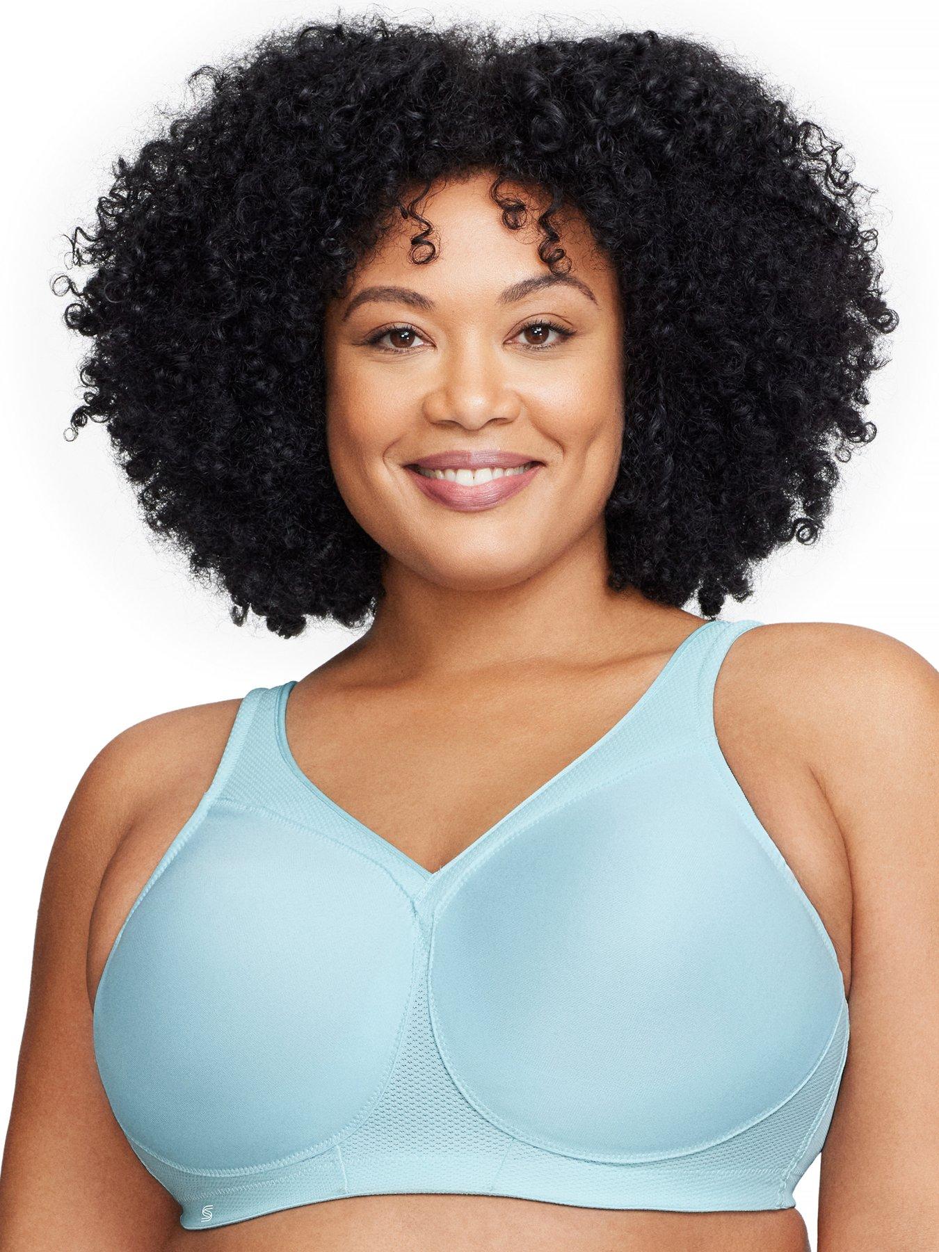 Glamorise 1006 Sport Bra - Frosted Aqua