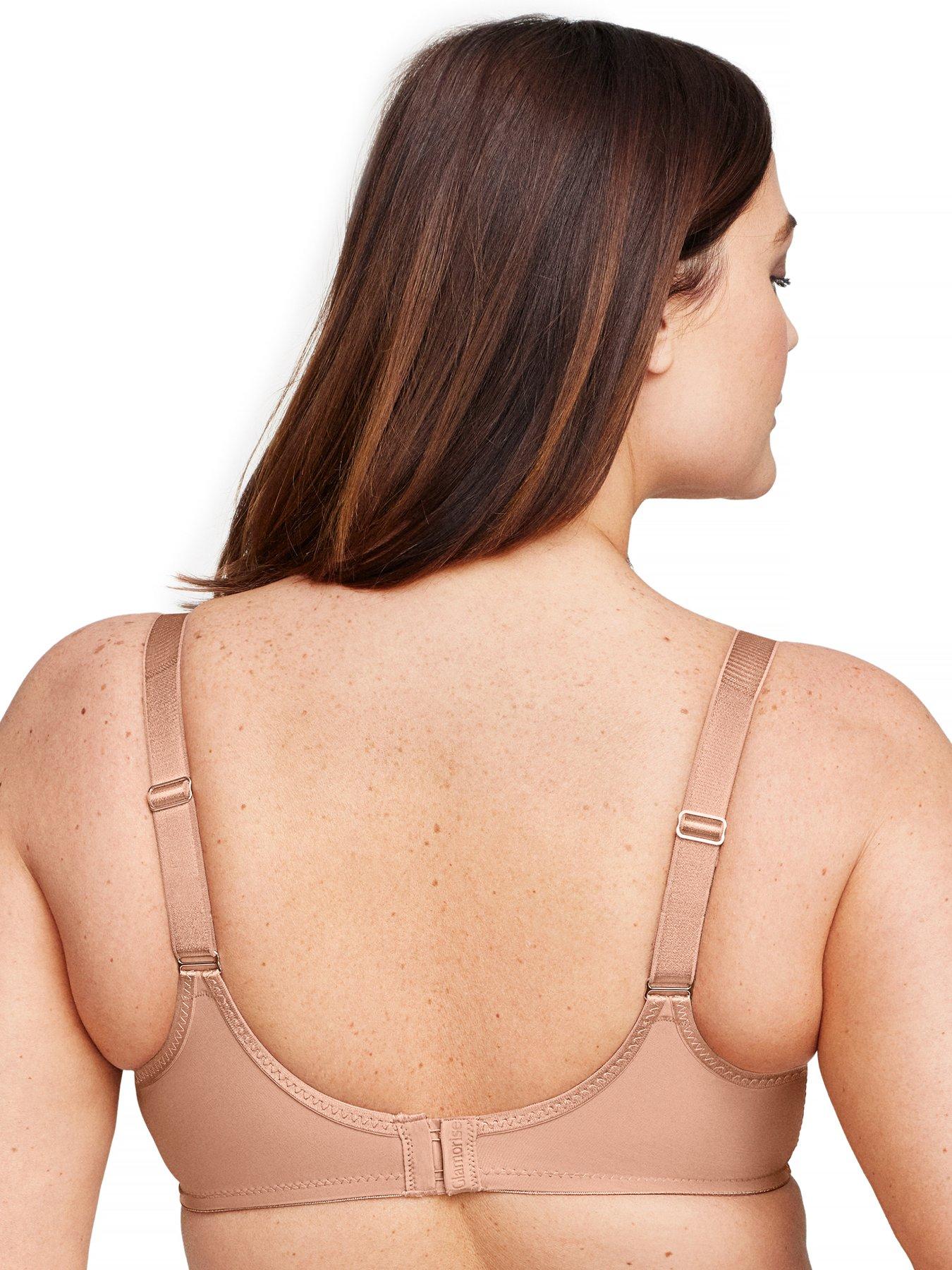 Image 2 of 6 of Glamorise 9855 Wonder Wire Bra - Cappuccino