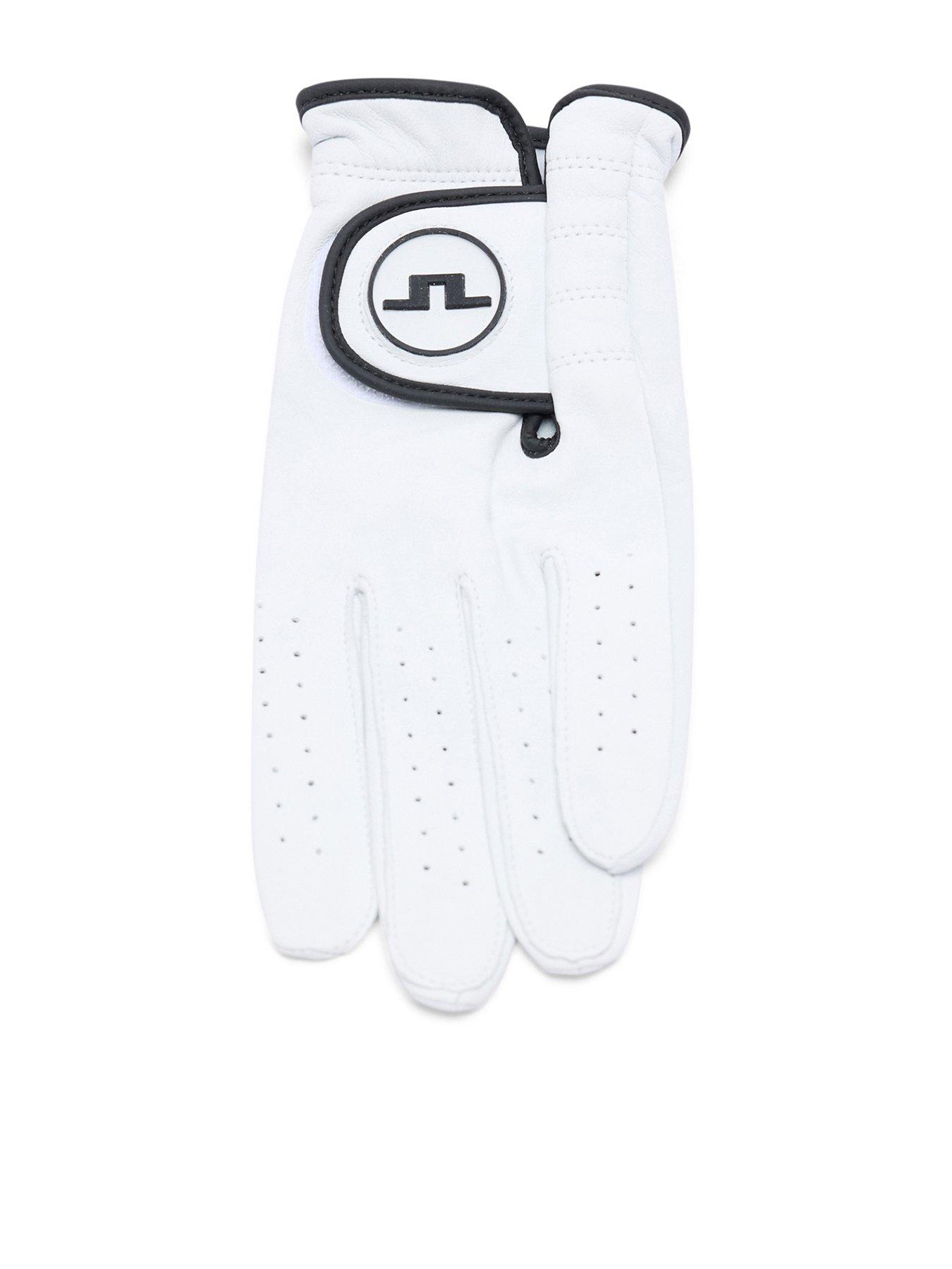 J LINDEBERG Mens Golf Rudd Golf Glove - White