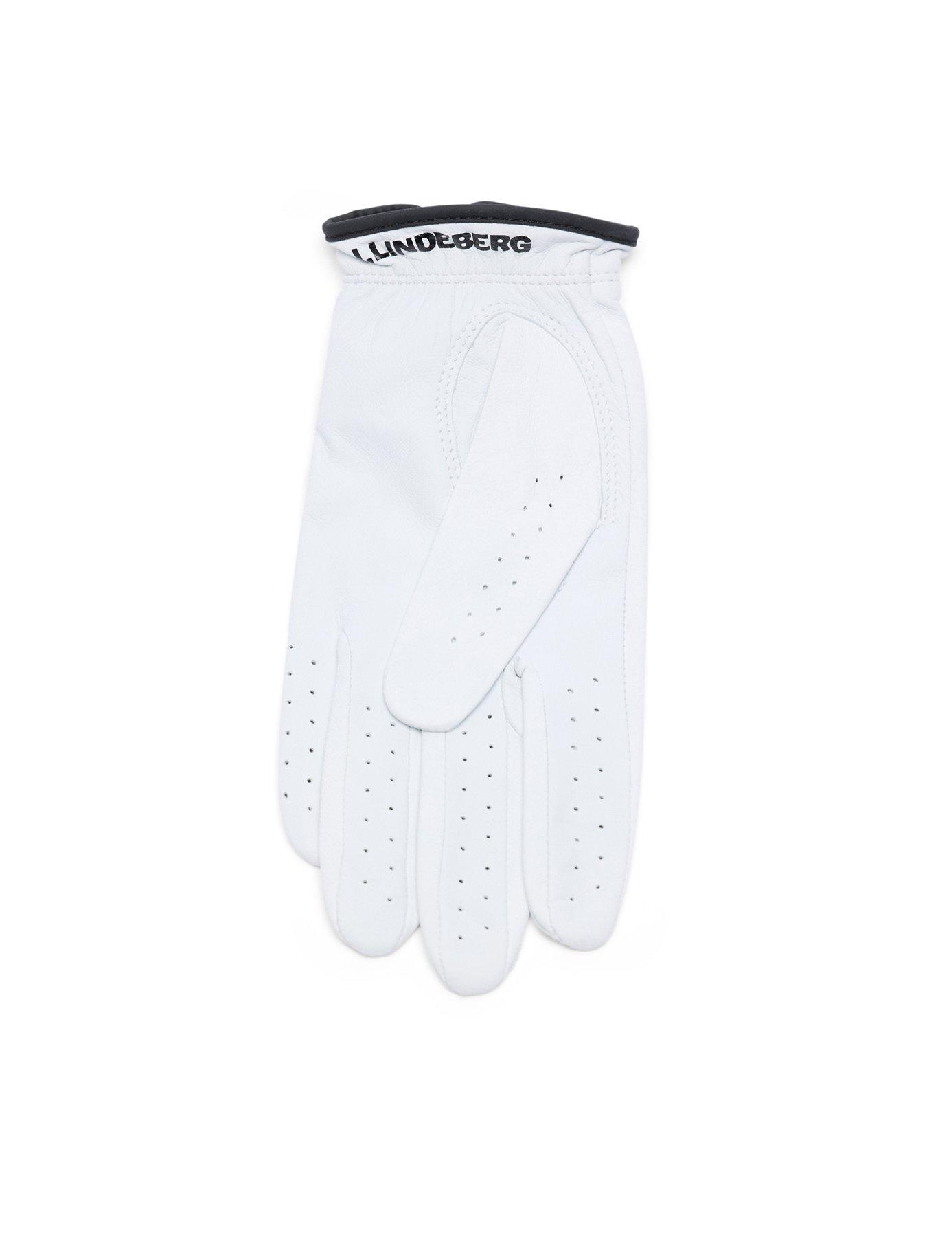 Image 2 of 2 of J LINDEBERG Mens Golf Rudd Golf Glove - White