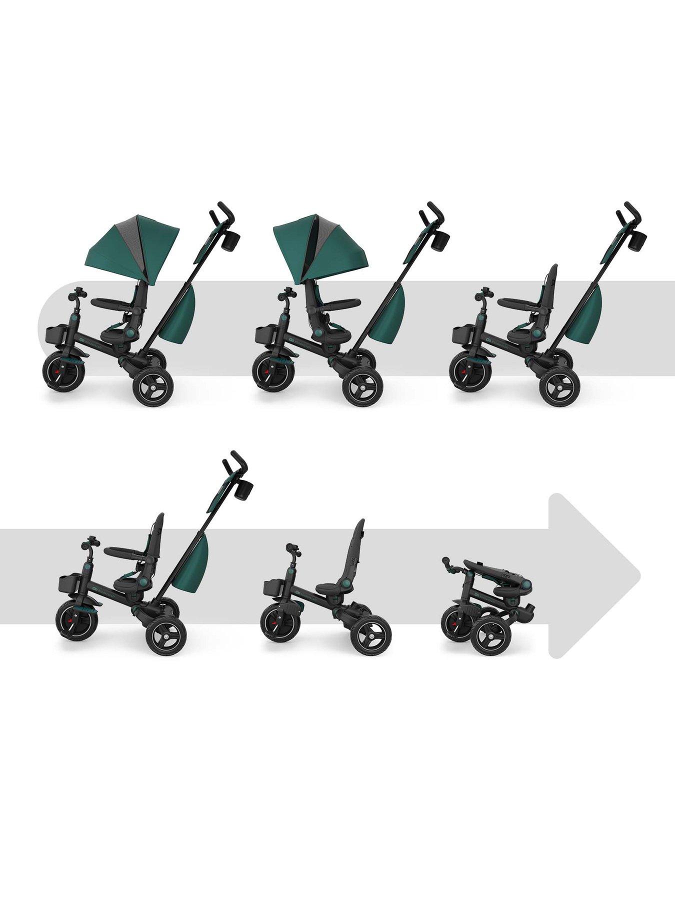 Image 2 of 8 of Kinderkraft SPINSTEP 2 PLUS tricycle - Green