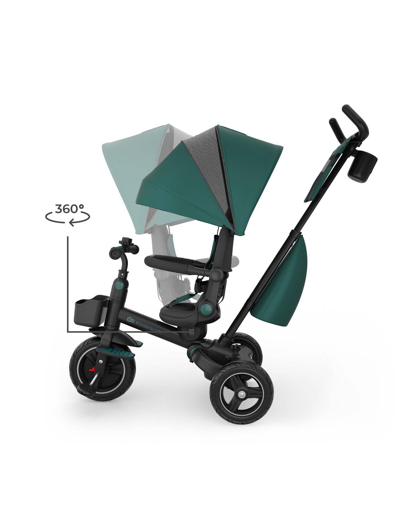 Image 3 of 8 of Kinderkraft SPINSTEP 2 PLUS tricycle - Green