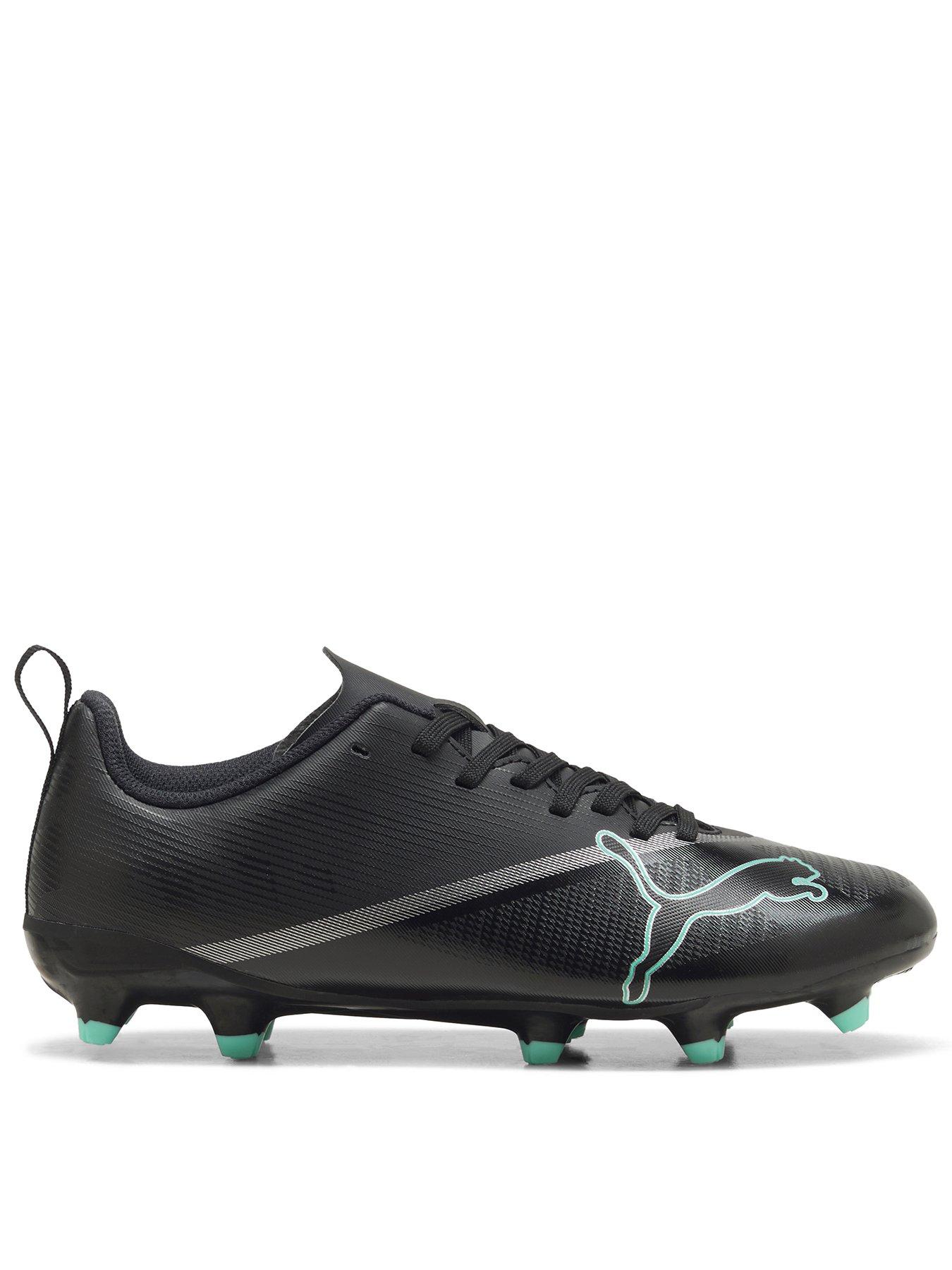 Puma Junior Ultra 7 Play Firm Ground Football Boots - Black
