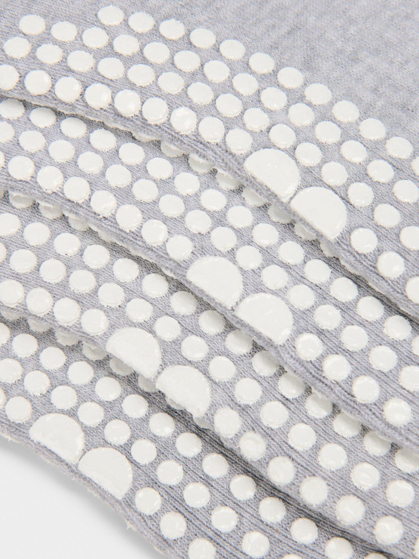 Image 3 of 3 of Sweaty Betty Womens Training Pilates Crew Gripper Sock 2 Pack - Grey