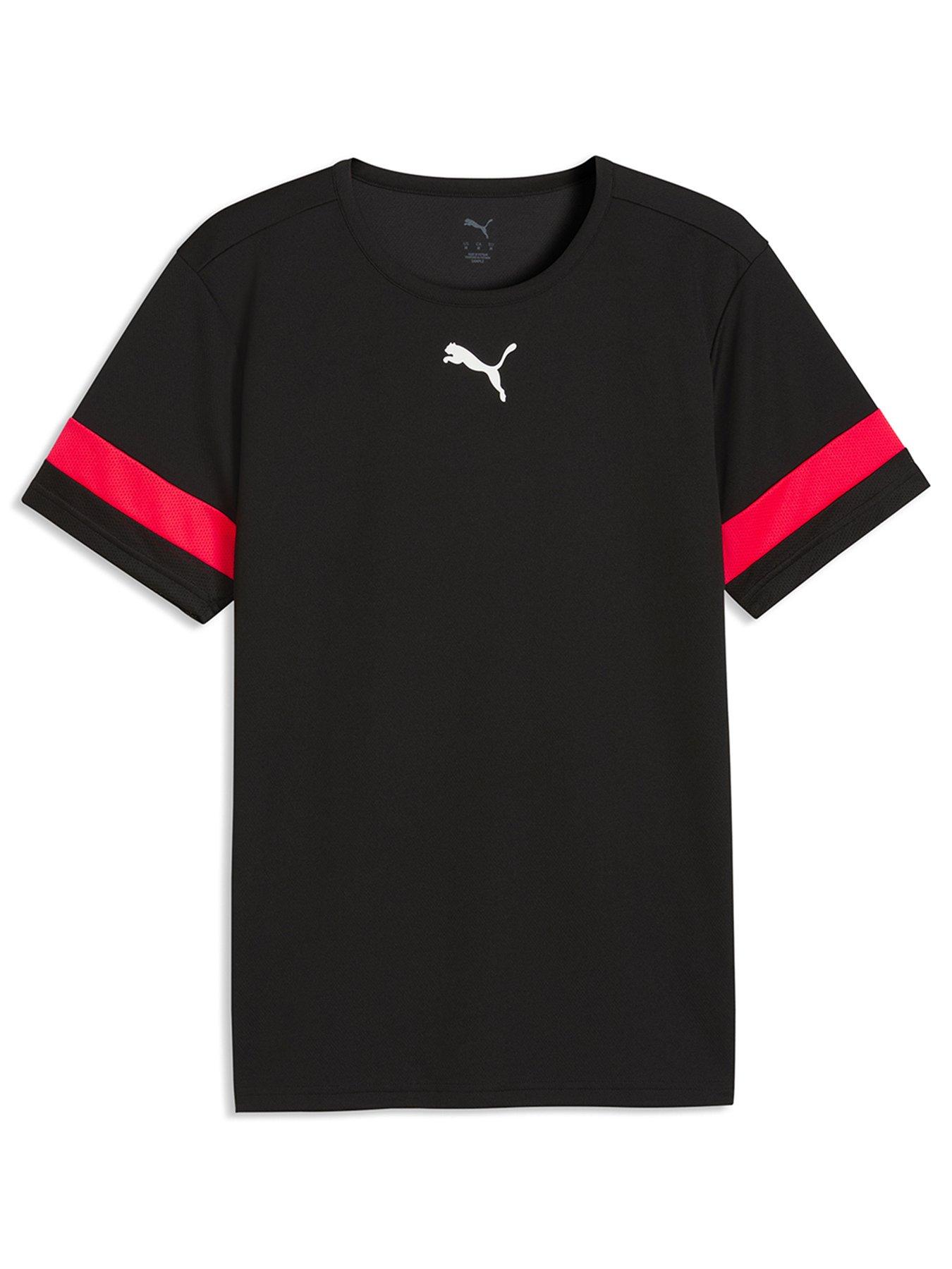 Puma Mens Football Individual Rise Jersey - Black