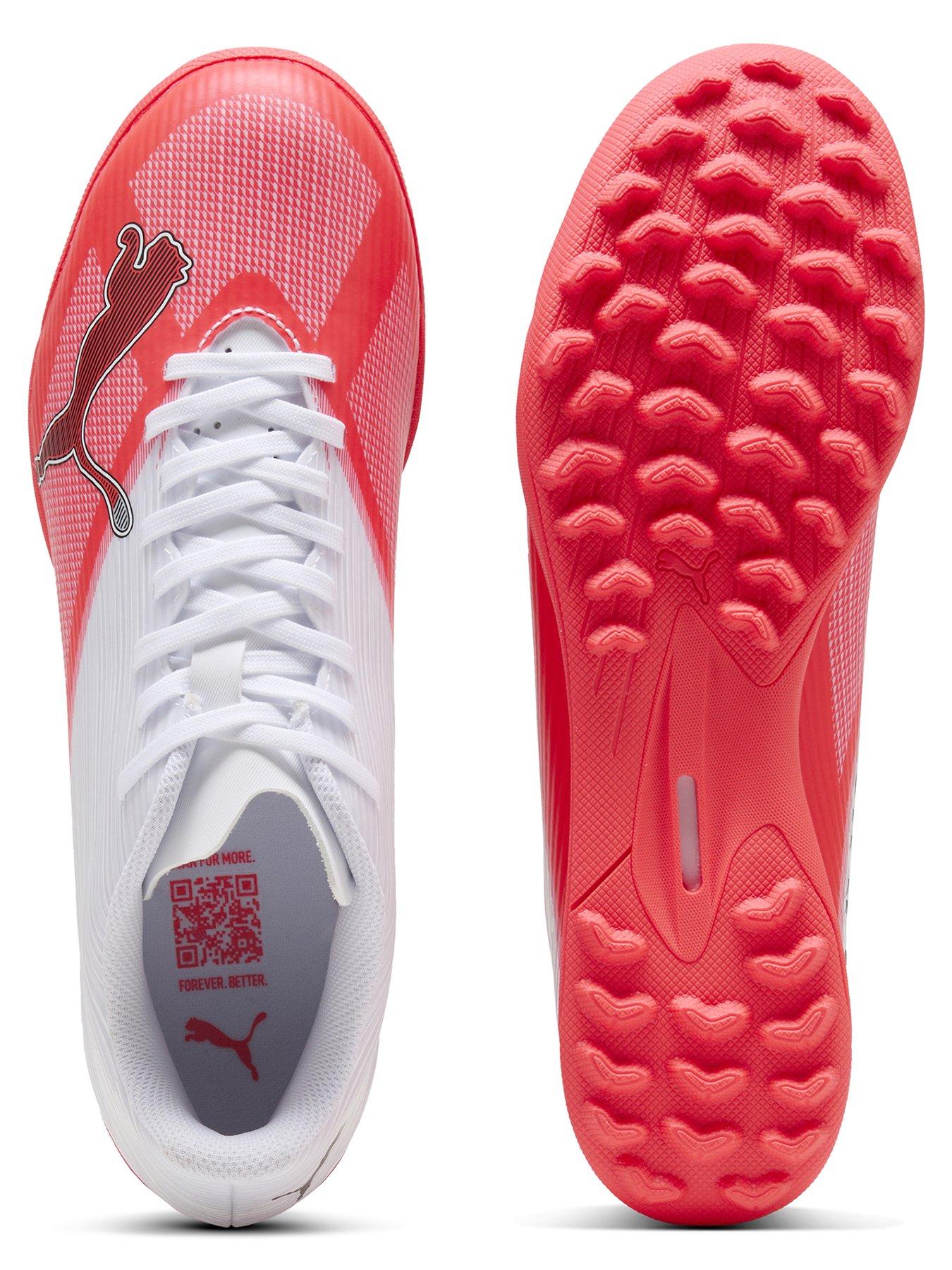 Image 4 of 6 of Puma Mens Ultra 7 Play Astro Turf Football Boots - Red