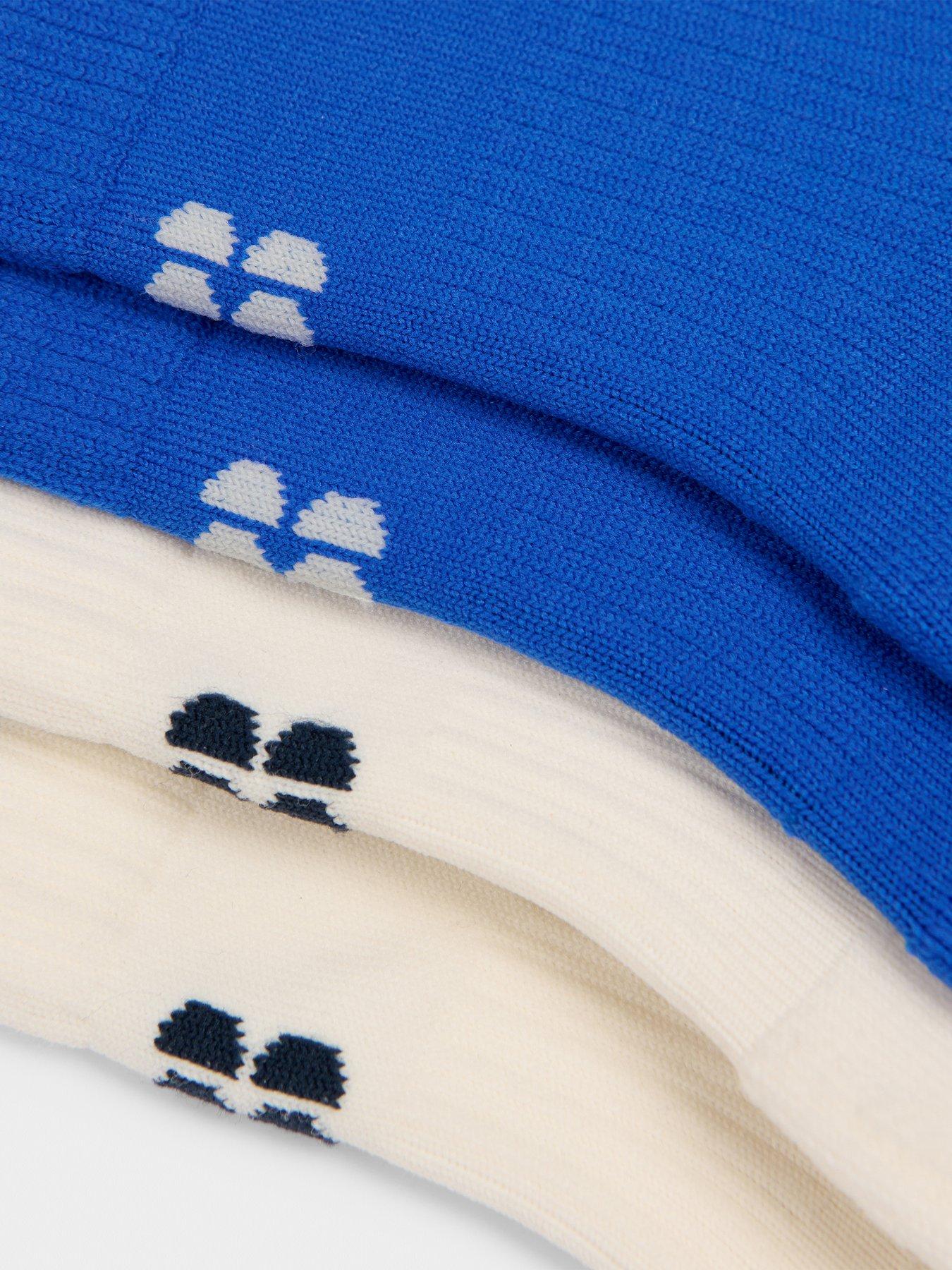 Image 3 of 3 of Sweaty Betty Womens Running Crew Running Socks 2 Pack - Blue
