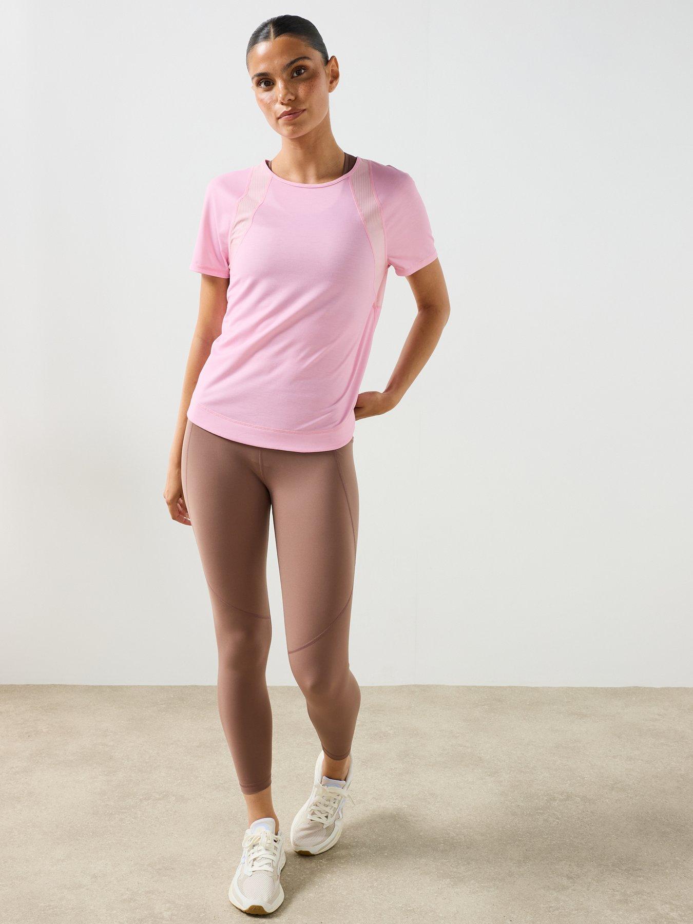 Image 3 of 6 of Sweaty Betty Womens Running Breathe Easy Mesh T-shirt - Pink