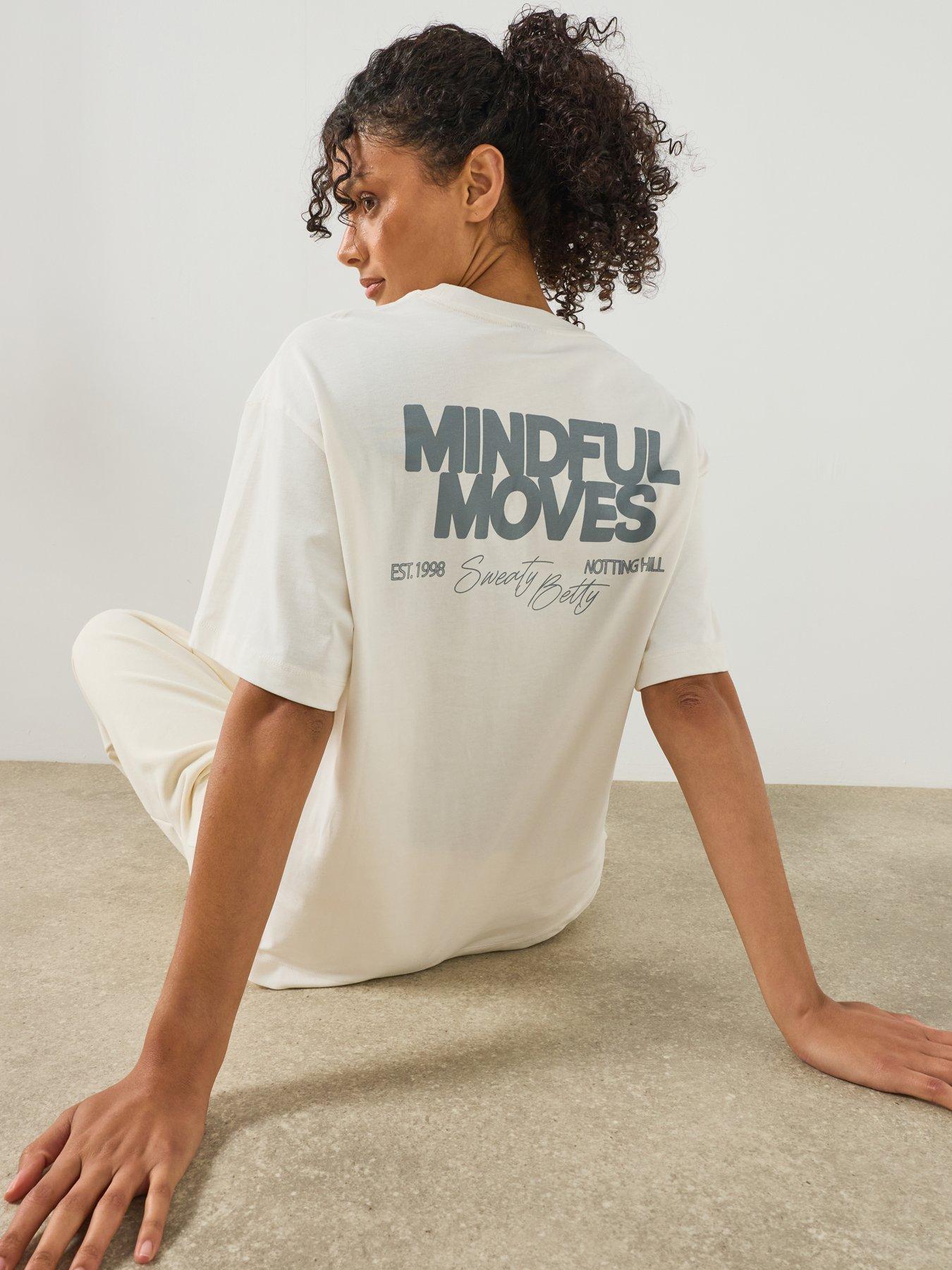 Sweaty Betty Womens Made To Move Graphic T-shirt - White