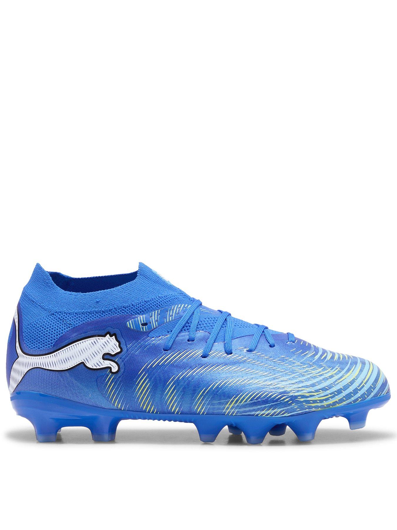 Image 1 of 6 of Puma Junior Future 9 Pro Firm Ground Football Boots - Blue