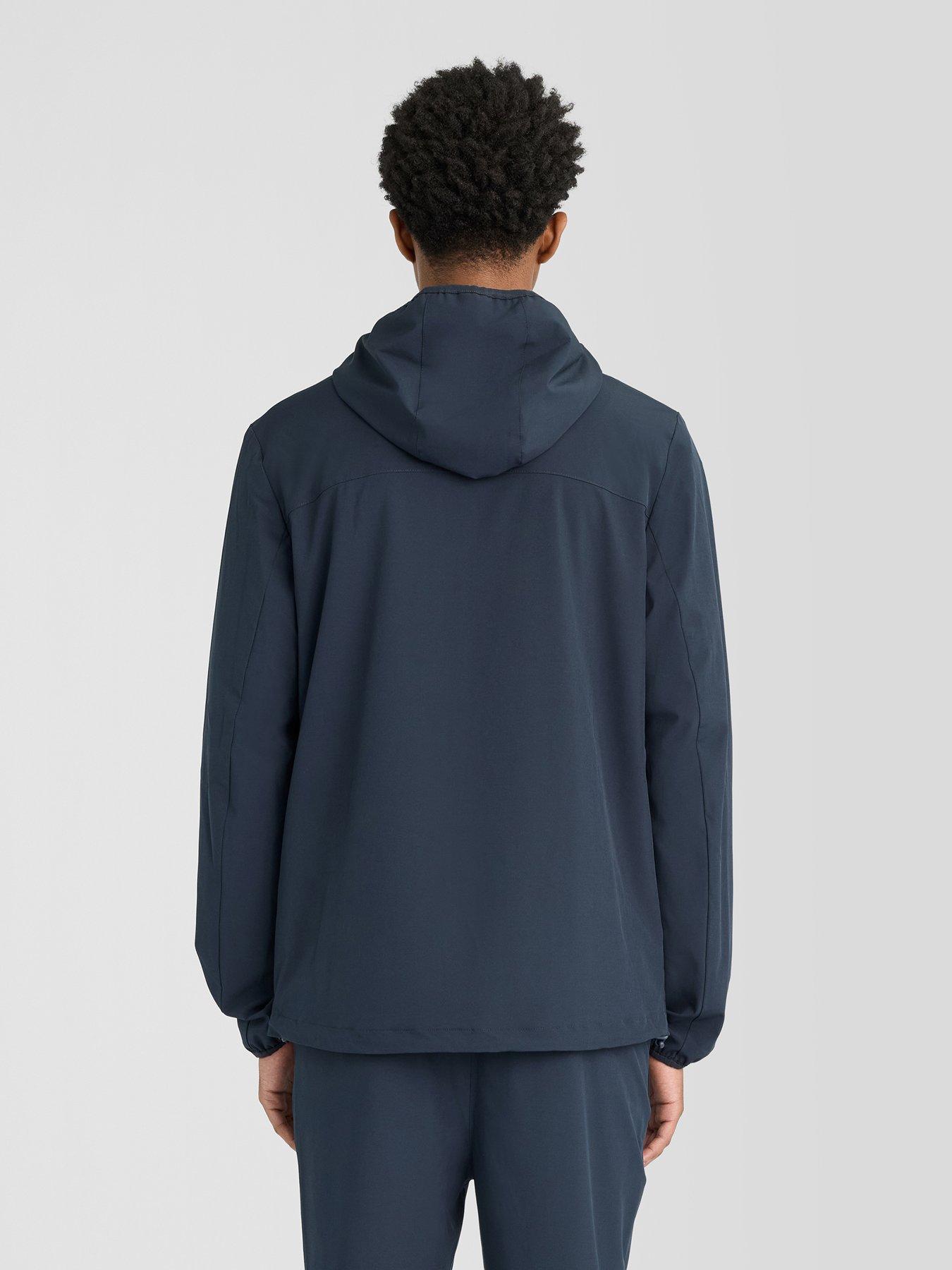 Image 2 of 4 of Lyle & Scott Sport Men's Windproof Full Zip Windbreaker Jacket - Navy