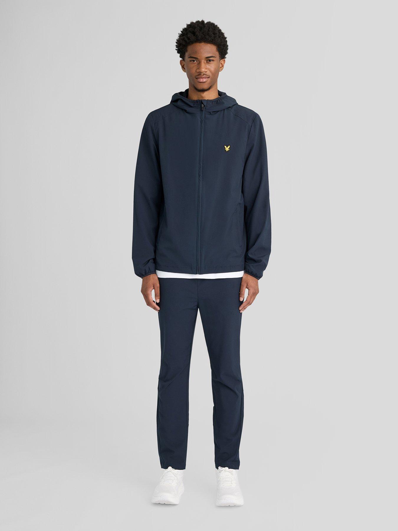 Image 3 of 4 of Lyle & Scott Sport Men's Windproof Full Zip Windbreaker Jacket - Navy