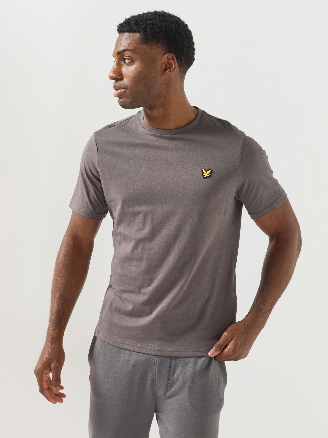 Lyle & Scott Sport Mens Sports Short Sleeve T-shirt - Grey