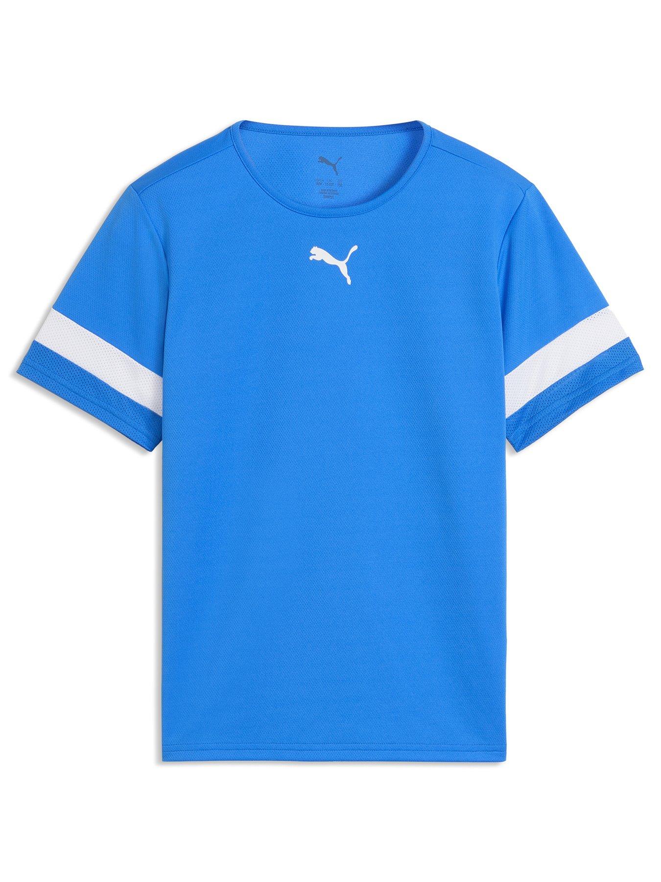 Image 1 of 2 of Puma Junior Football Individual Rise Jersey - Blue
