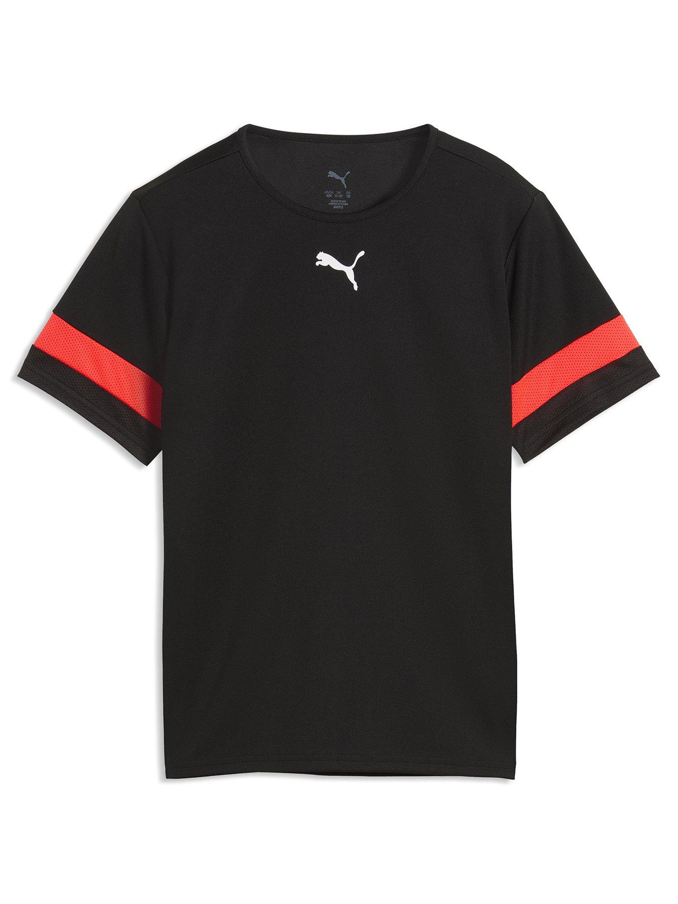 Puma Junior Football Individual Rise Jersey - Black