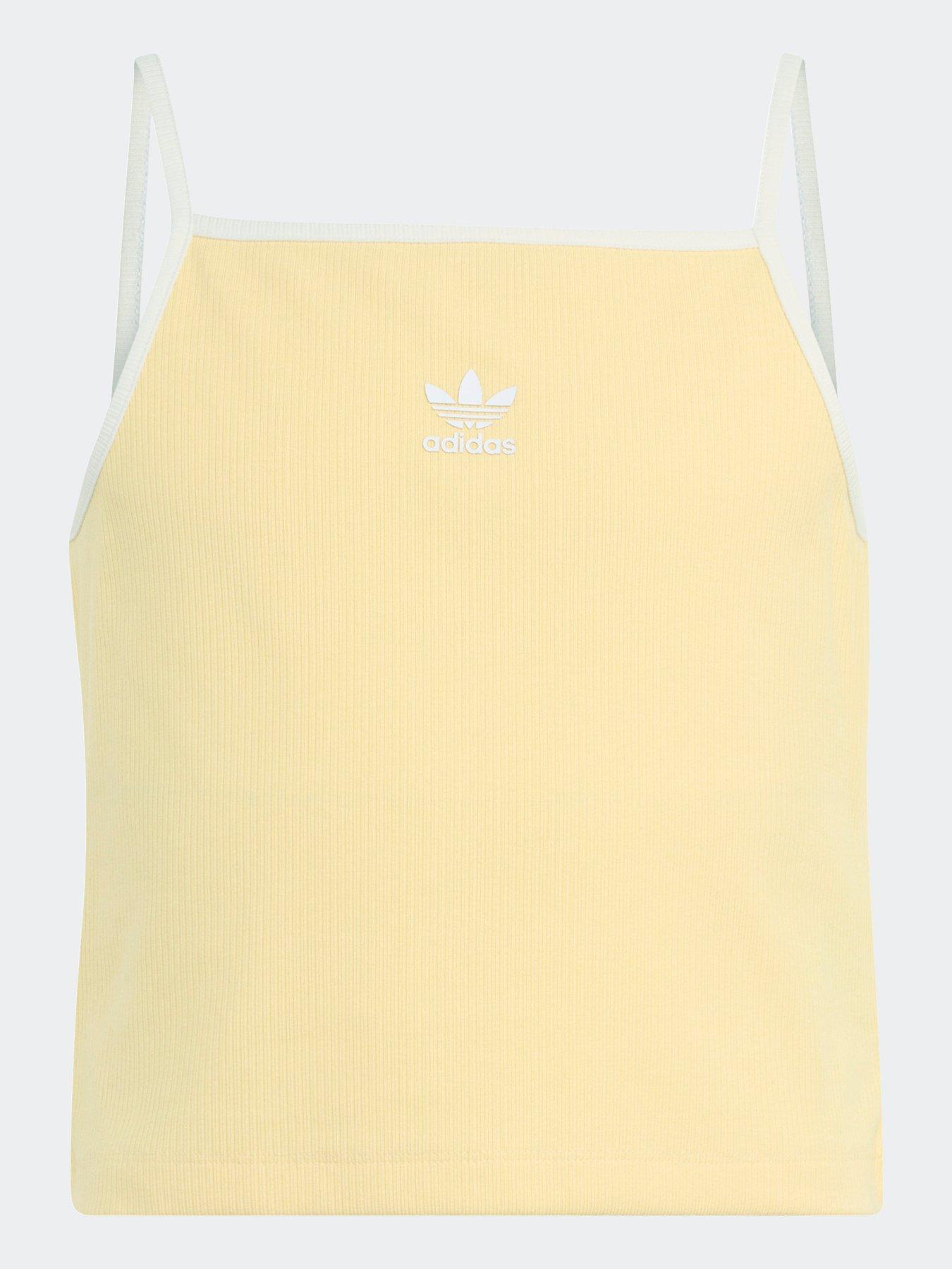 Image 6 of 6 of adidas Originals Junior Girls Tank Top - Yellow