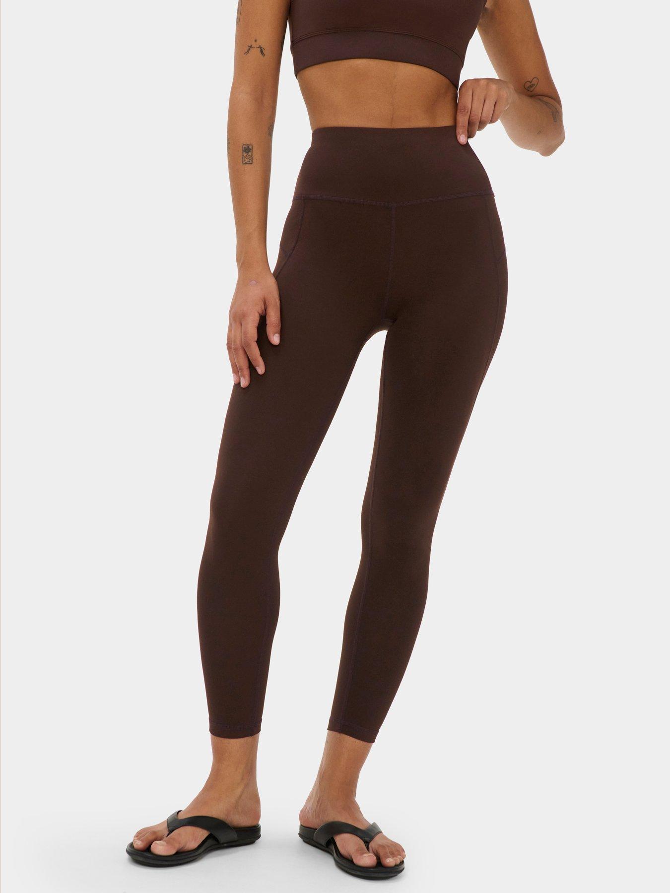 Sweaty Betty Womens Training All Day 7/8 Leggings - Brown