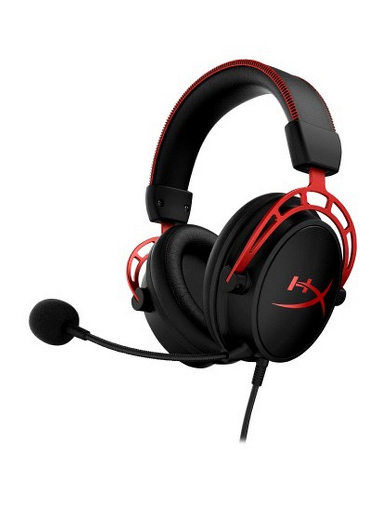 Image 1 of 7 of HYPERX Cloud Alpha - Gaming Headset (Black-Red)
