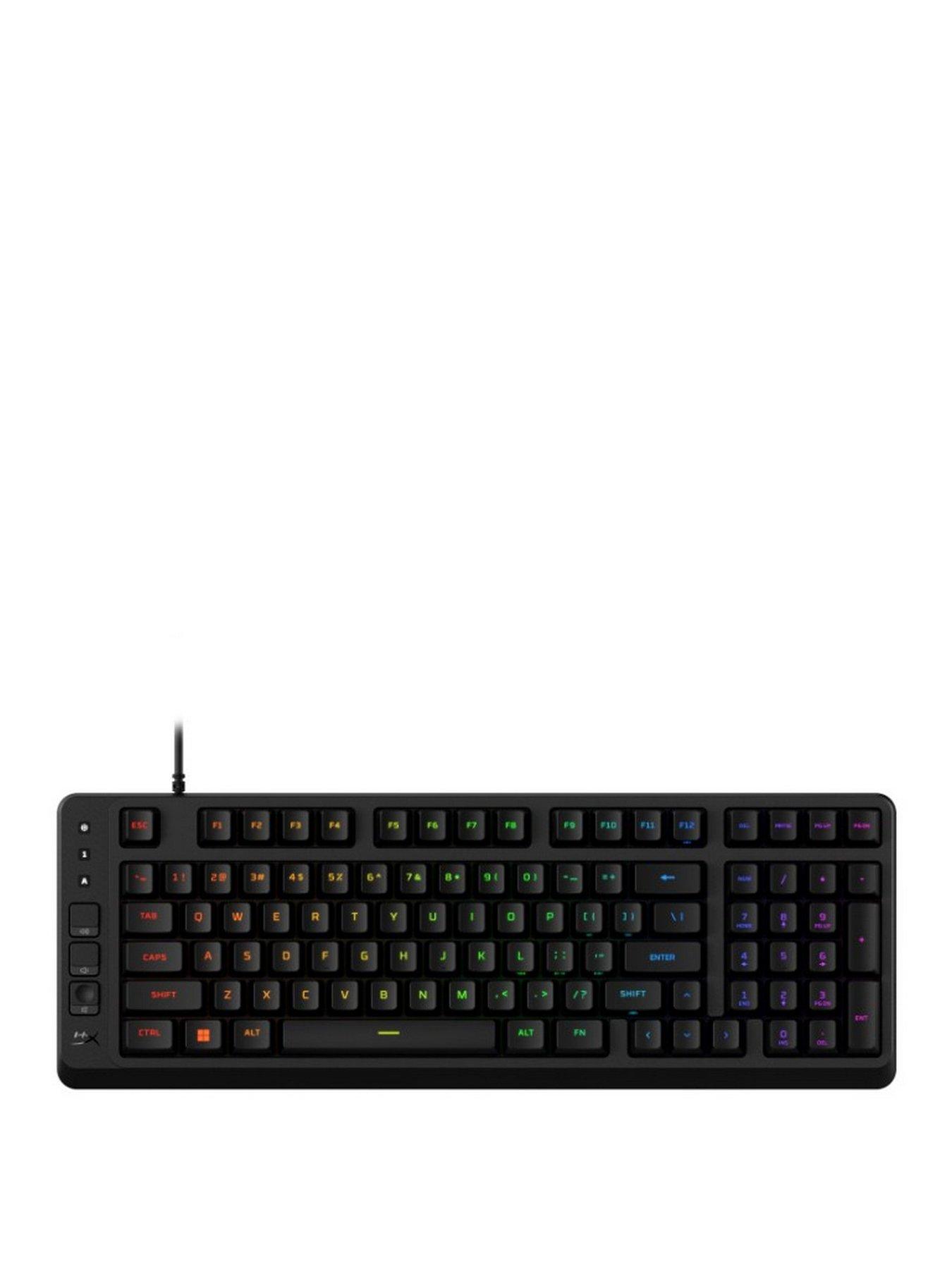 Image 1 of 7 of HYPERX EVE 1800 Gaming Keyboard - Black