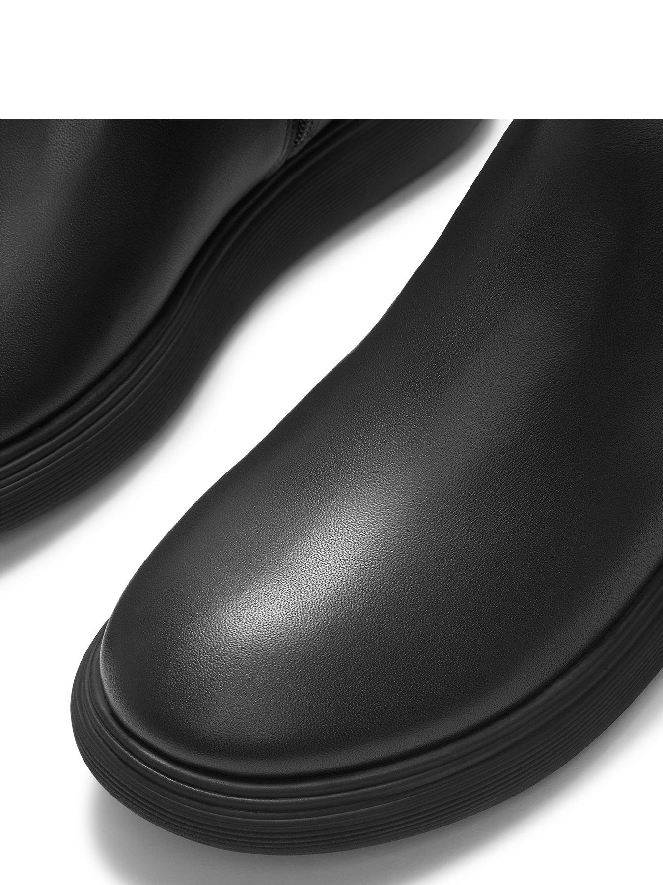 Image 4 of 5 of FitFlop IQ-COMFF LEATHER HIGH BOOTS