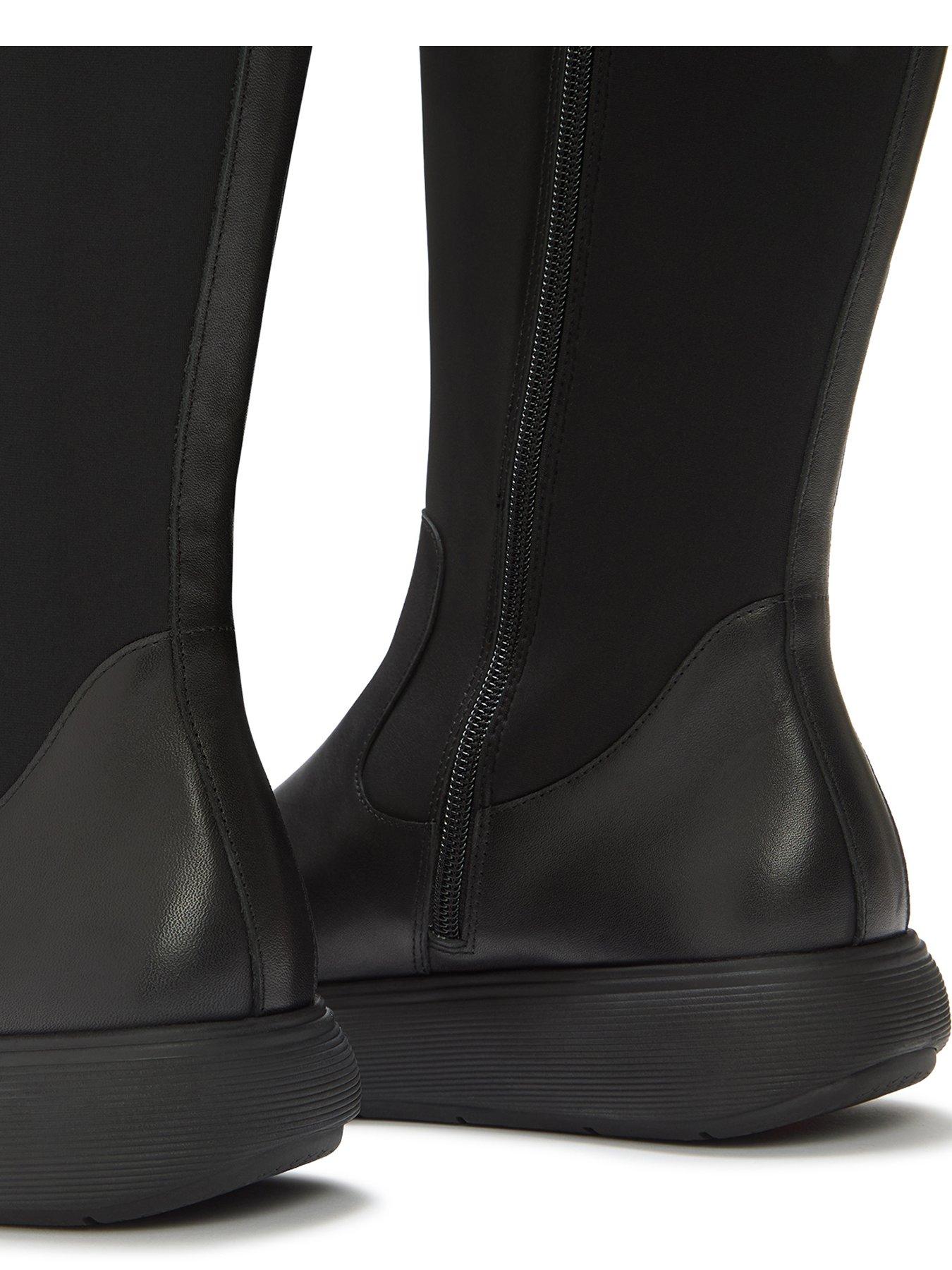 Image 5 of 5 of FitFlop IQ-COMFF LEATHER HIGH BOOTS