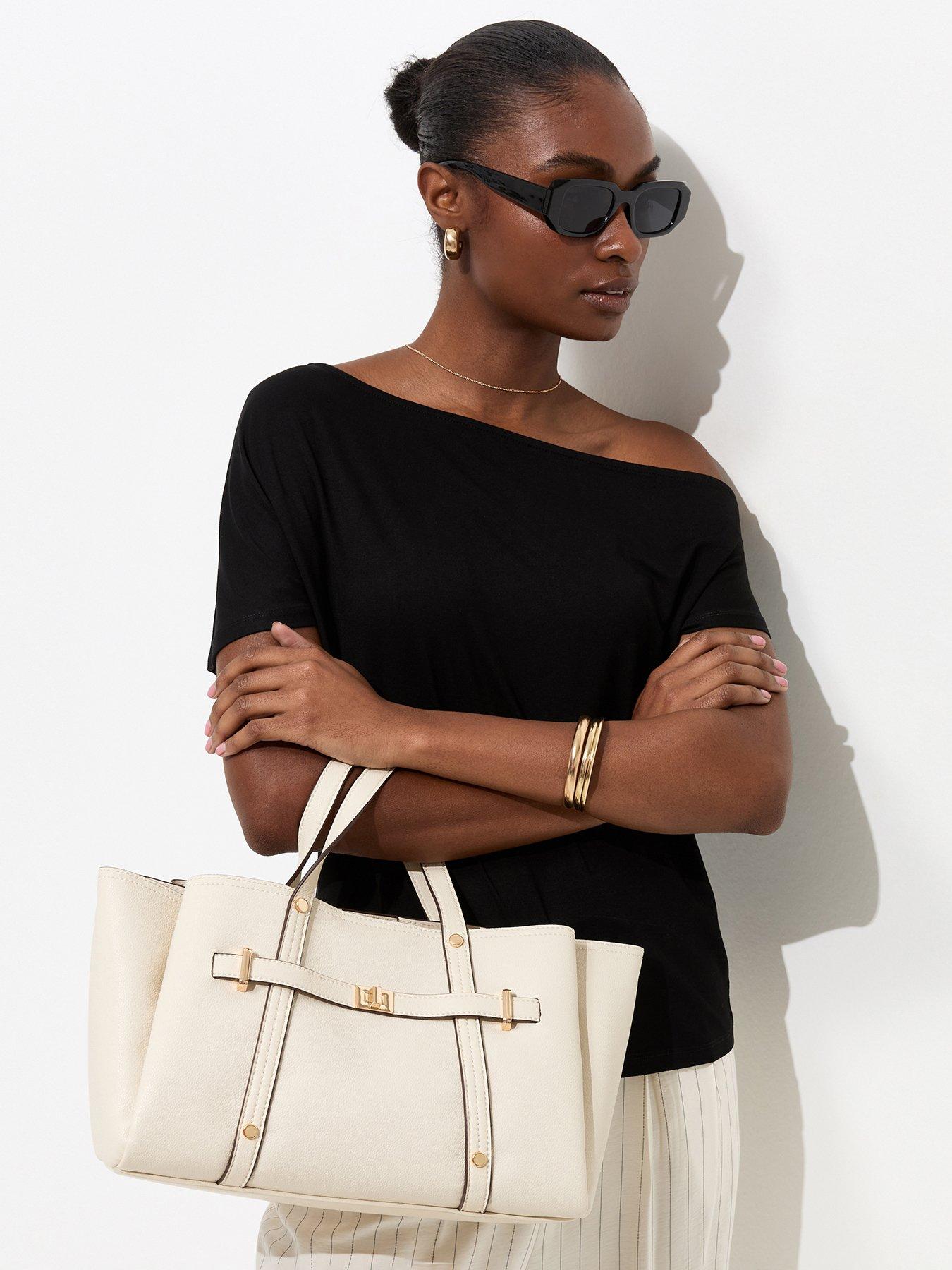 New Look Black Off The Shoulder T-shirt