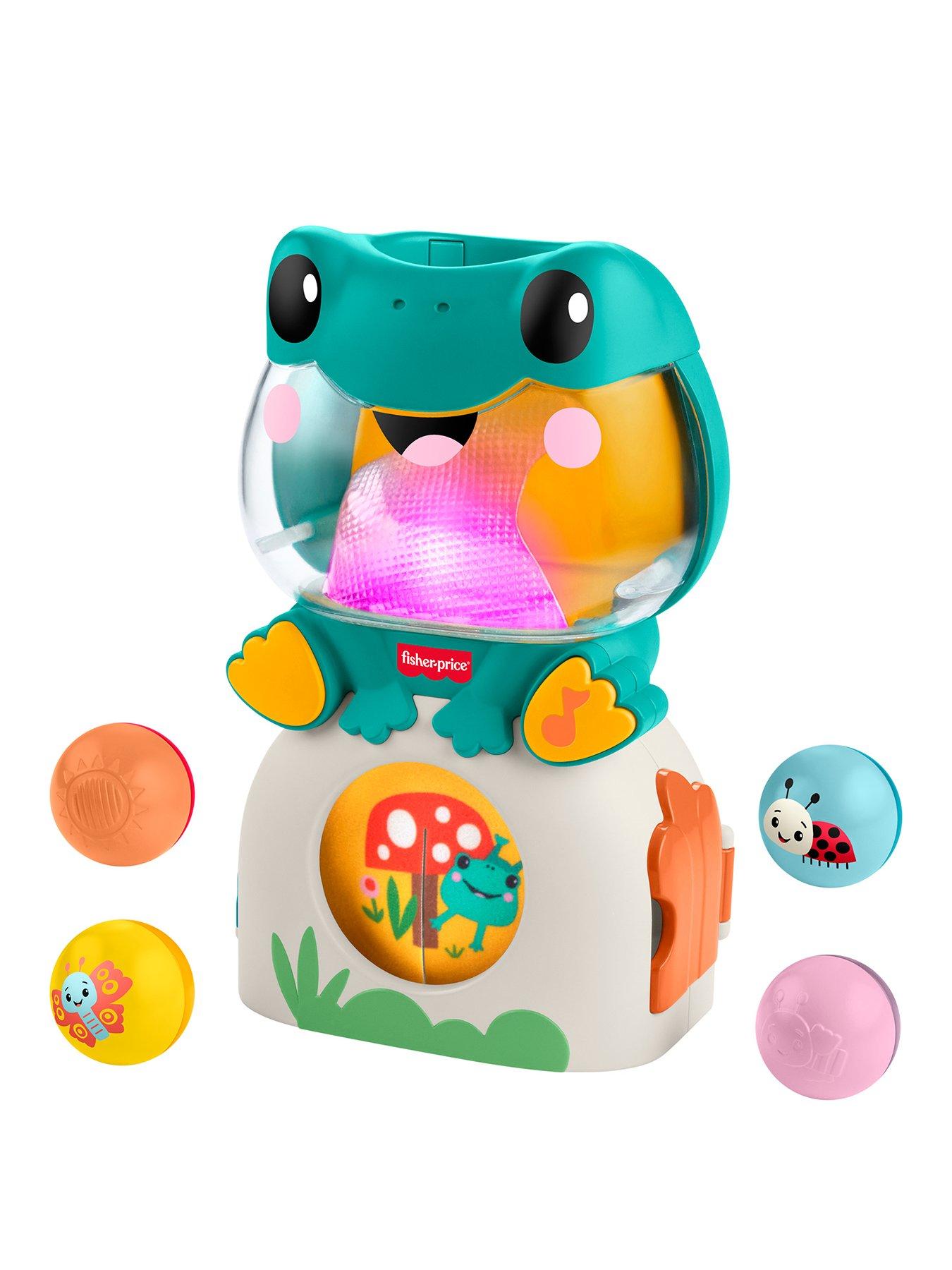 Fisher-Price Light-Up  &  Roll Frog Activity Toy