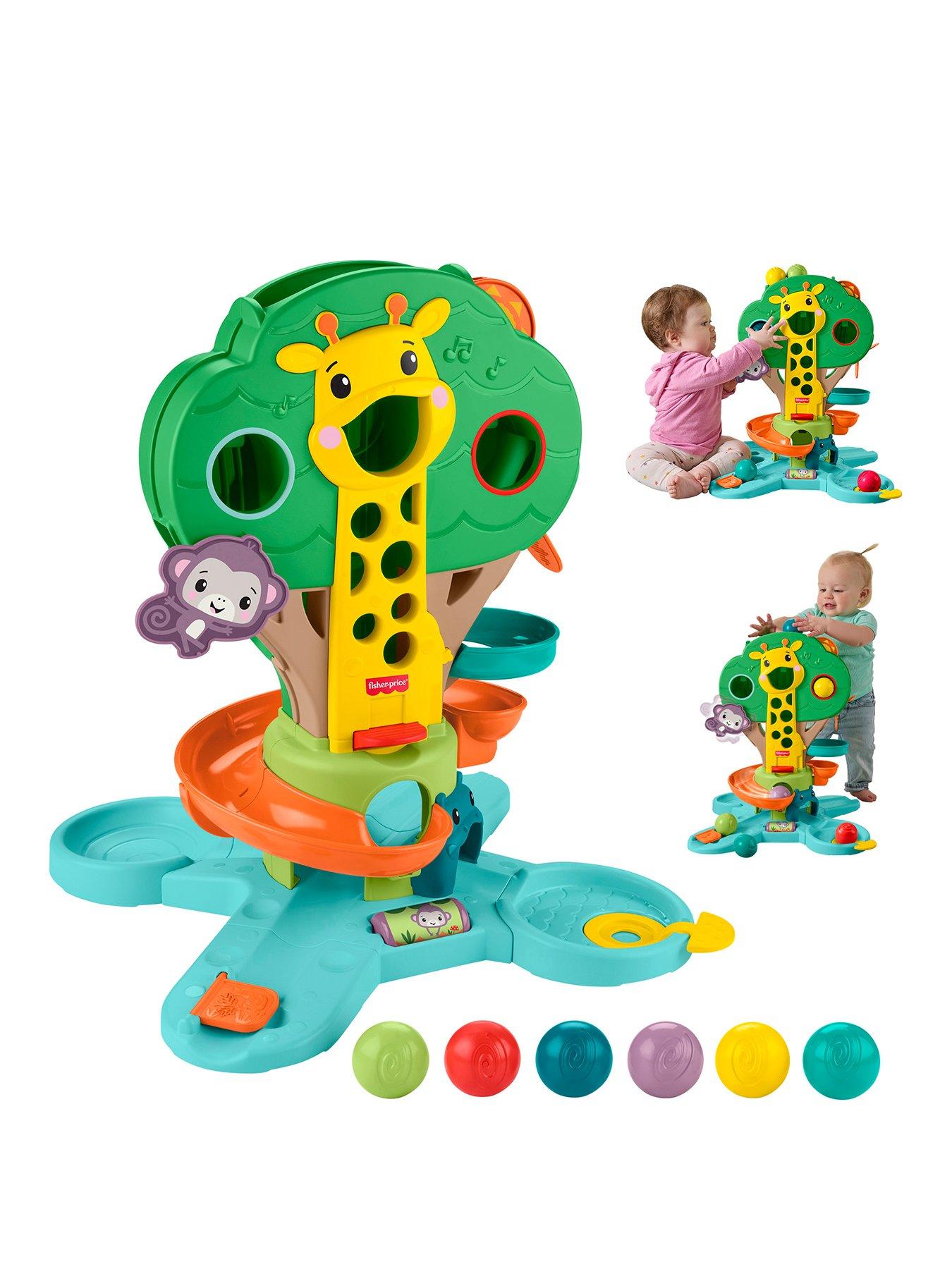 Image 1 of 7 of Fisher-Price <p>Sit-To-Stand Jungle Tree Musical Ball Drop Activity Centre</p>