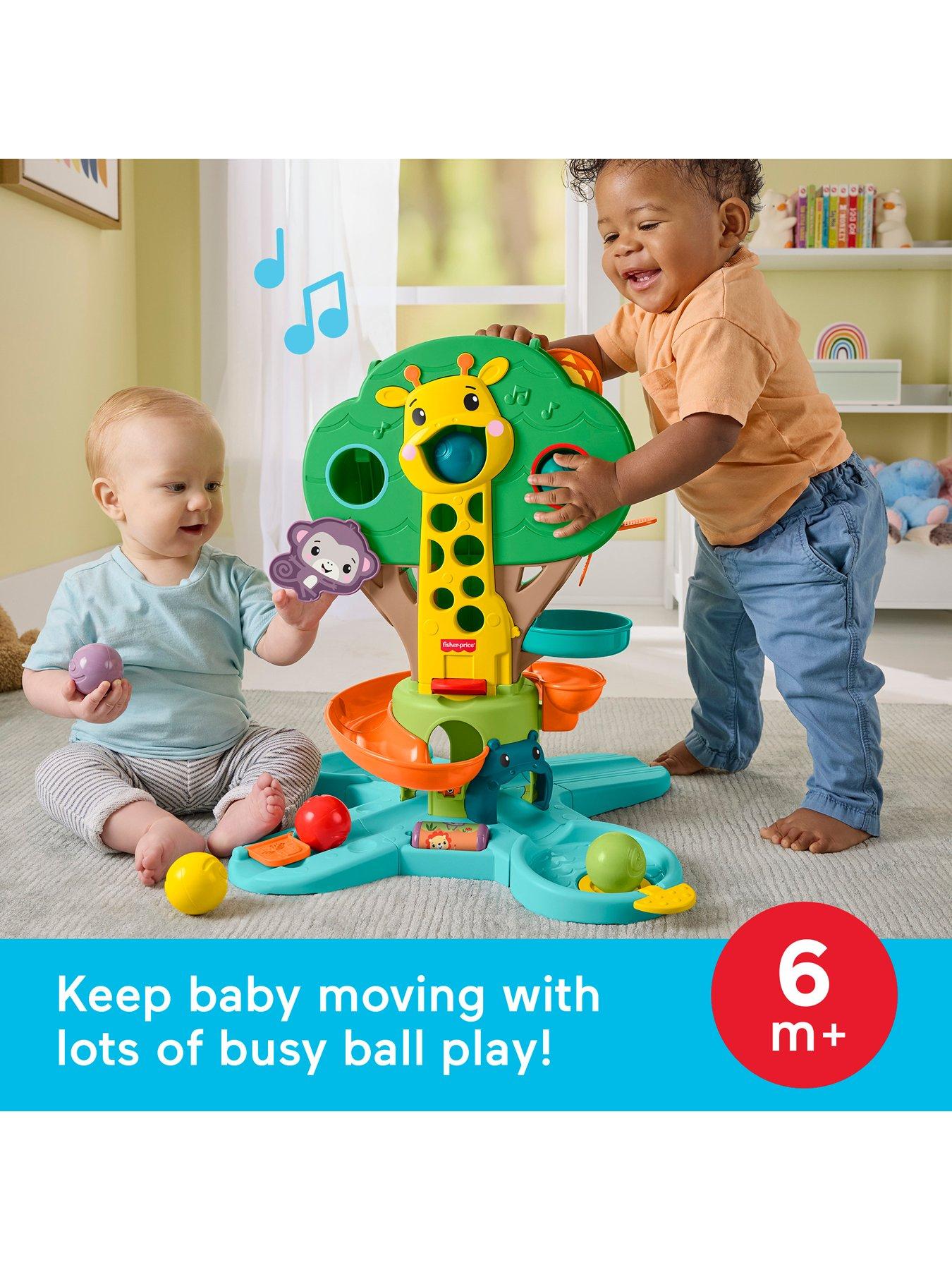 Image 2 of 7 of Fisher-Price <p>Sit-To-Stand Jungle Tree Musical Ball Drop Activity Centre</p>