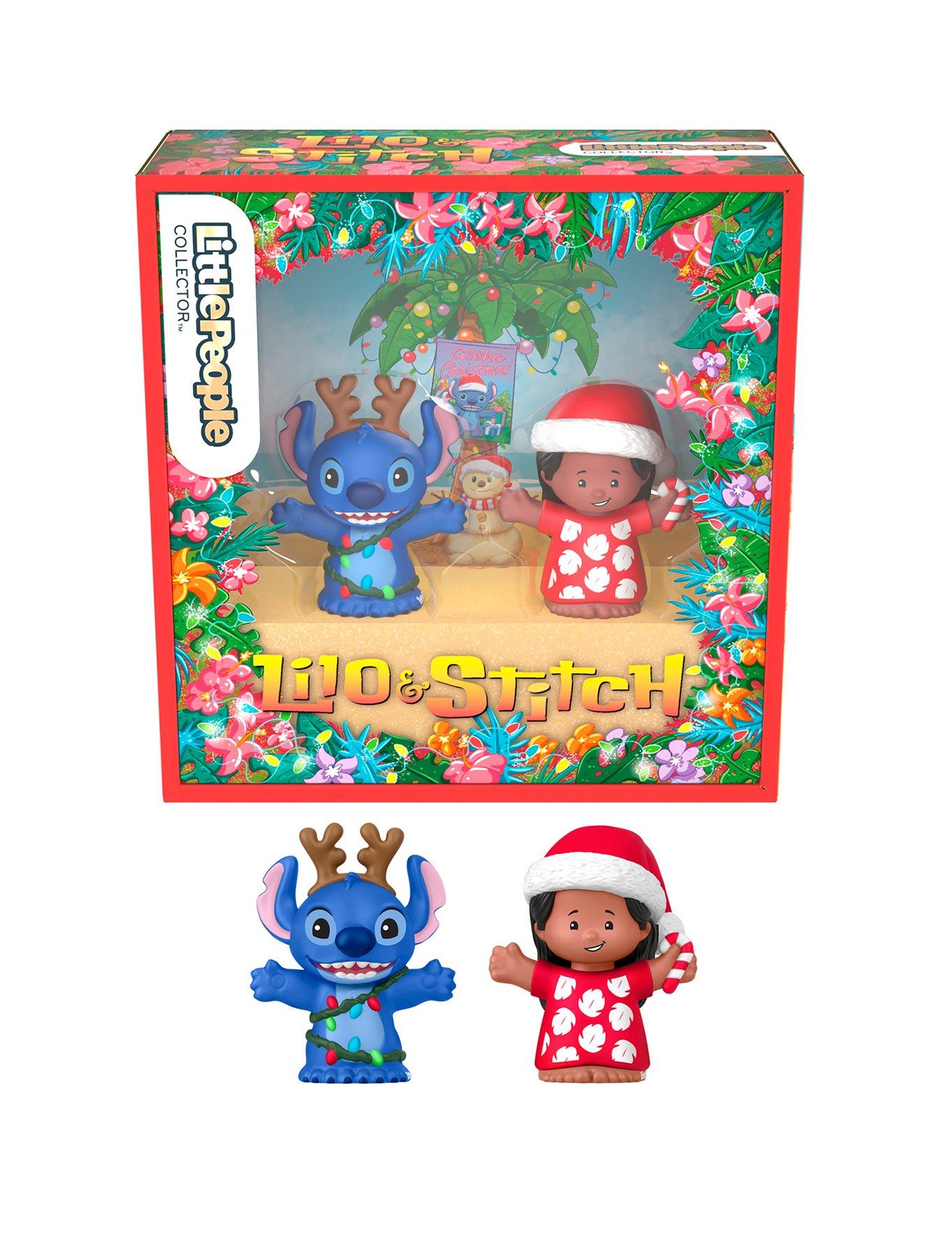 Image 1 of 7 of Fisher-Price Little People Little People Collector Disney Lilo &amp; Stitch Christmas Special Edition