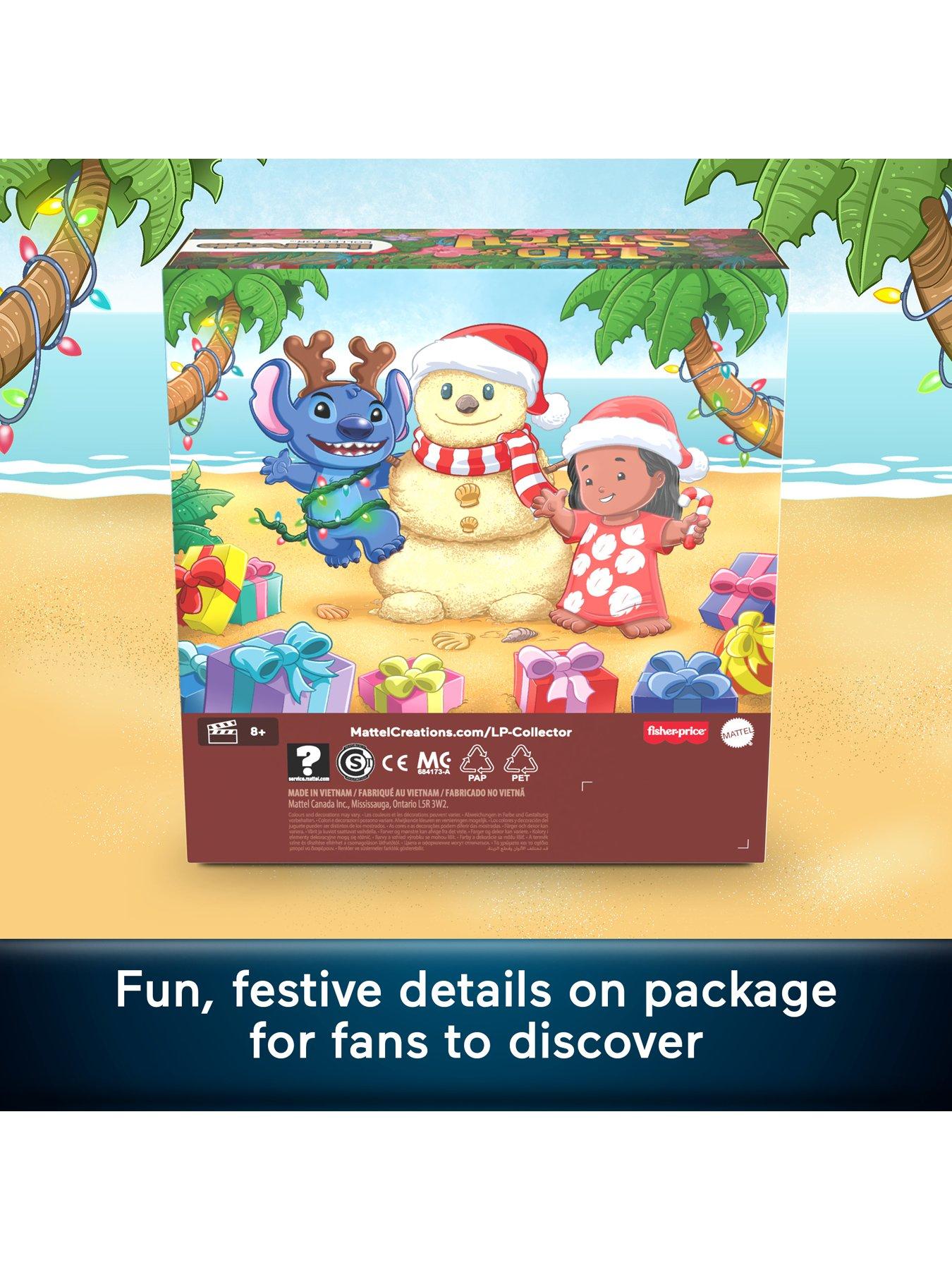 Image 5 of 7 of Fisher-Price Little People Little People Collector Disney Lilo &amp; Stitch Christmas Special Edition