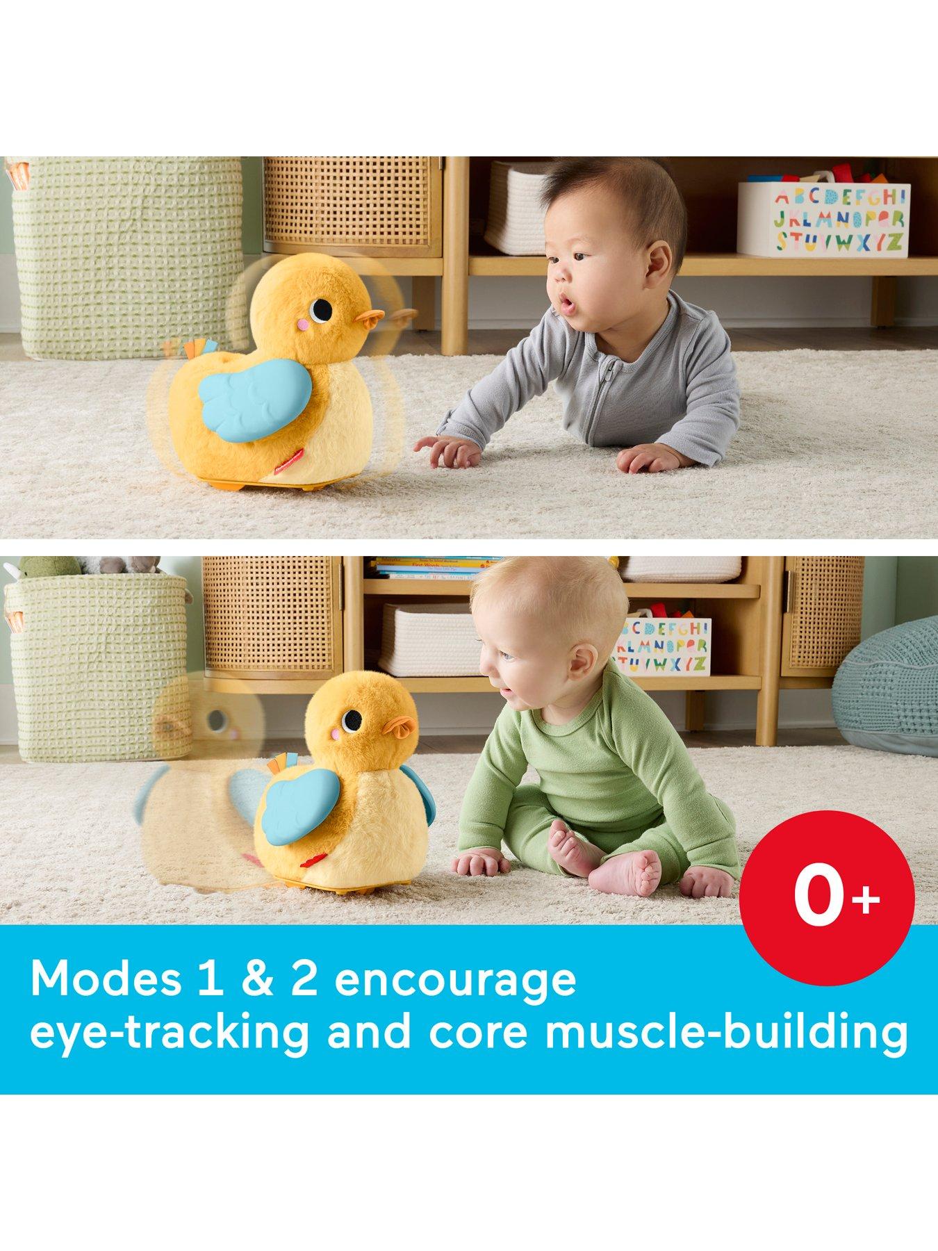 Image 2 of 7 of Fisher-Price <p>4-in-1 Cuddle &amp; Crawl Duck Musical Activity Toy</p>