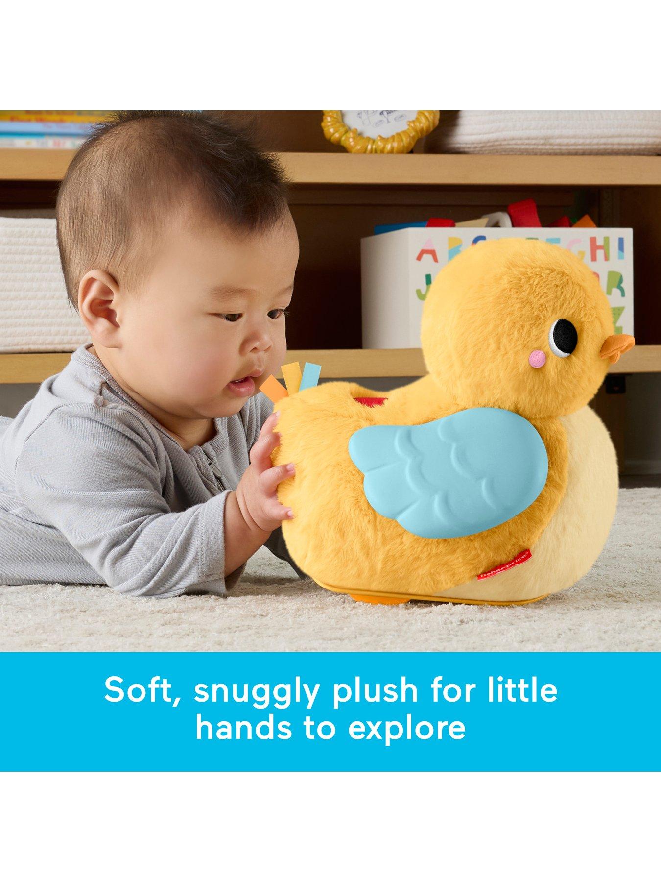Image 5 of 7 of Fisher-Price <p>4-in-1 Cuddle &amp; Crawl Duck Musical Activity Toy</p>