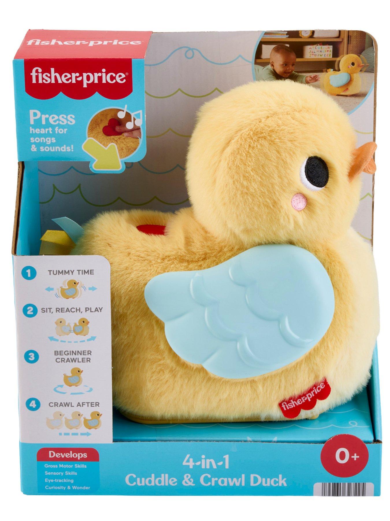 Image 7 of 7 of Fisher-Price <p>4-in-1 Cuddle &amp; Crawl Duck Musical Activity Toy</p>