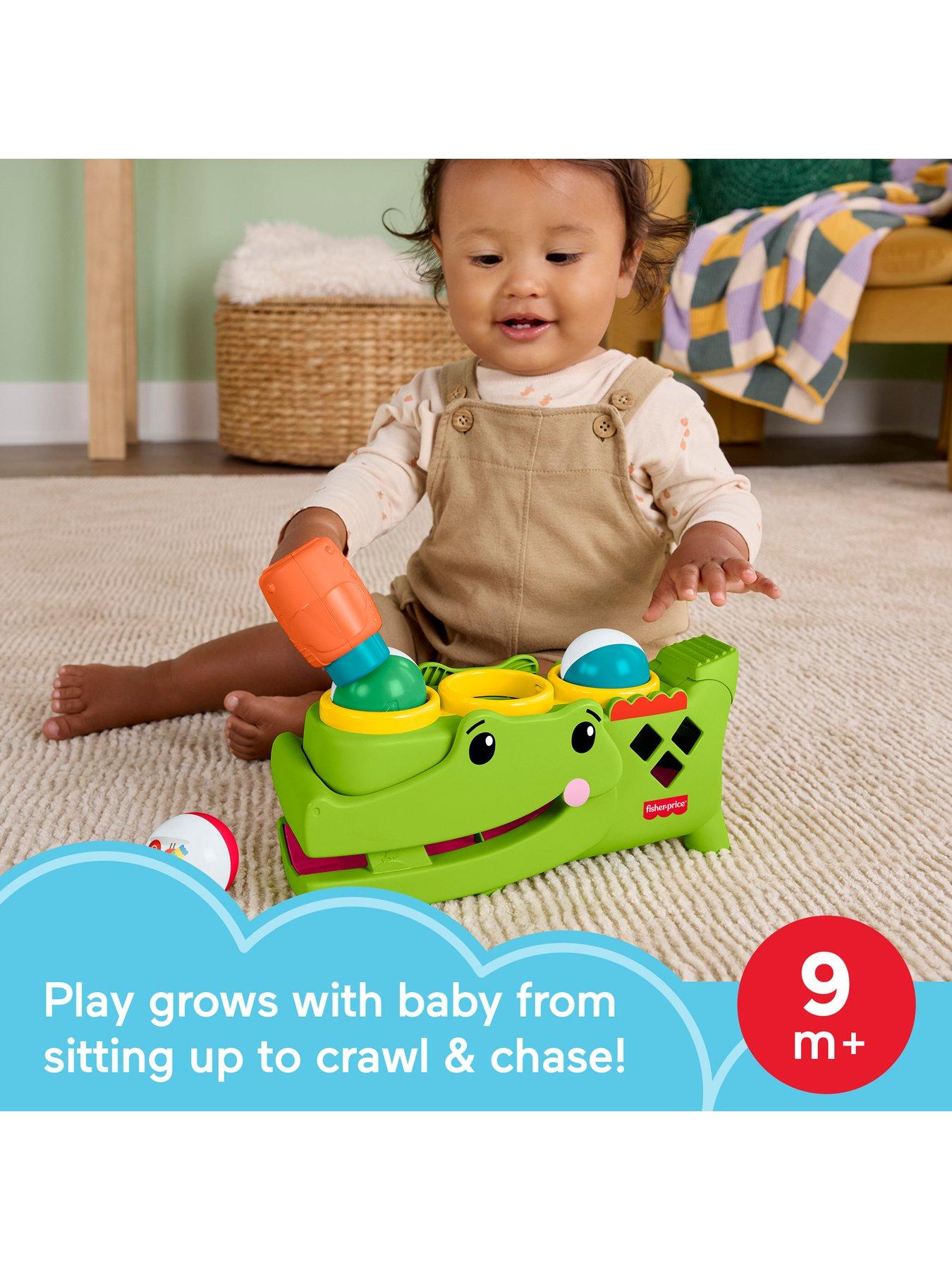 Image 2 of 7 of Fisher-Price <p>Sit &amp; Tap Rolligator Activity Toy</p>